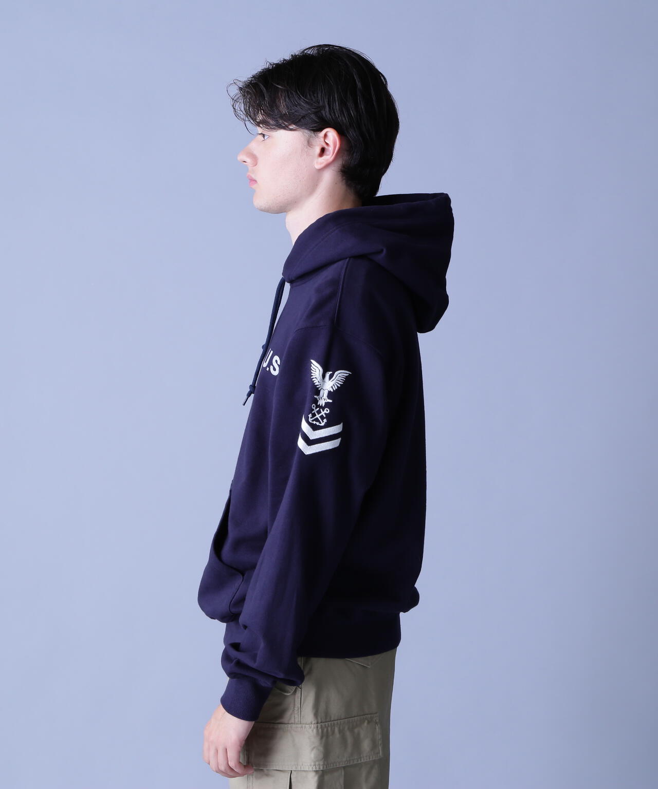 NAVAL PULLOVER PARK / ネイバル プルオーバー パーカー