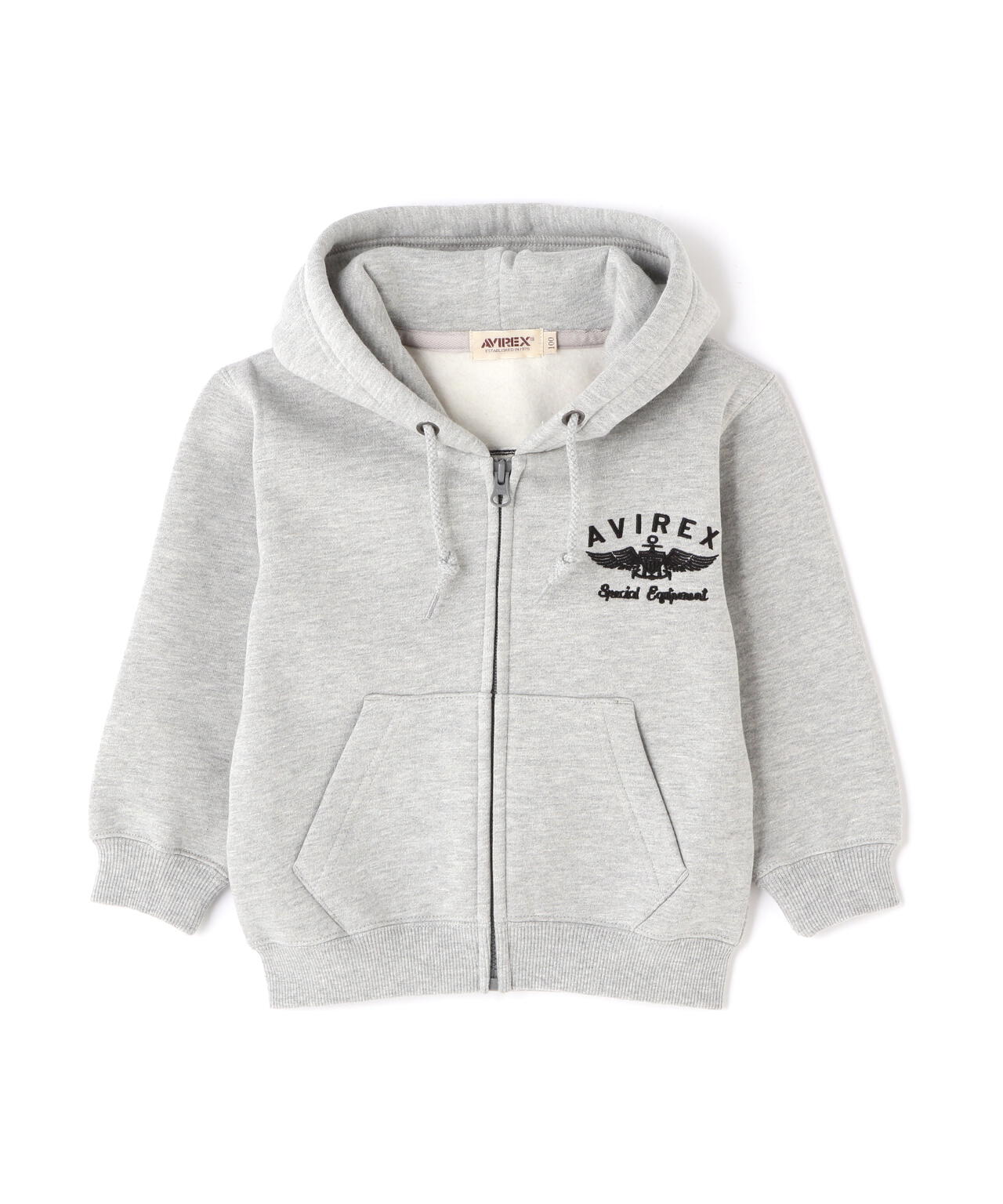 KIDS / キッズ》VARSITY LOGO SWEAT PARKA / ヴァーシティ ロゴ