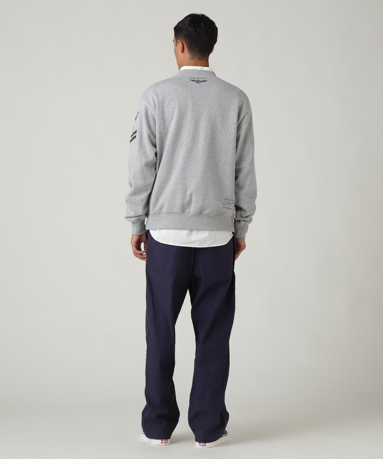 NAVAL CREWNECK SWEAT / ネイバル クルーネック スウェット / AVIREX