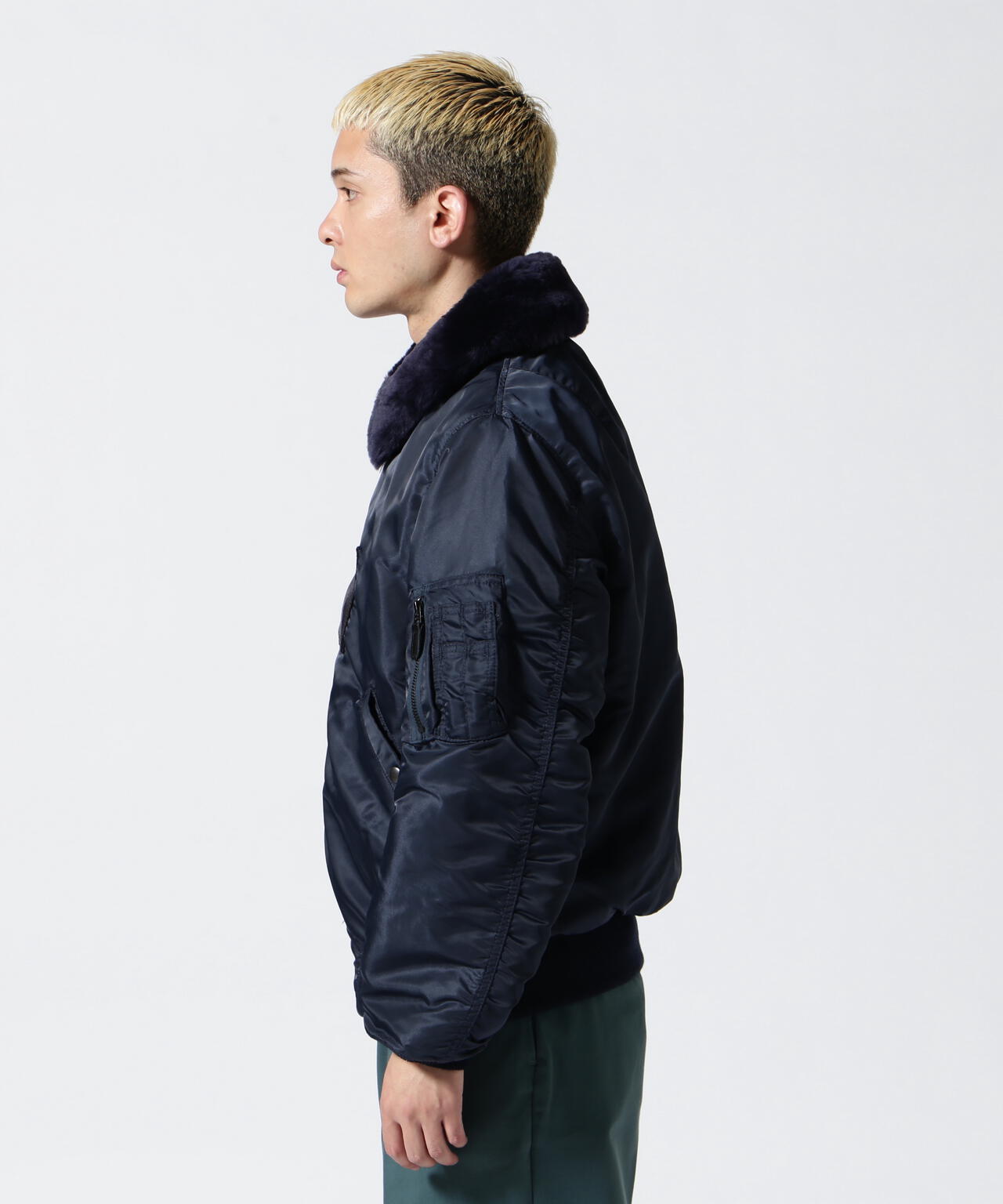 【USA製】vintage Ｂ-１５Ｃ（S） Deadstock 1993'S©ALPHA type VINTAGE B-15C アルファ フライト