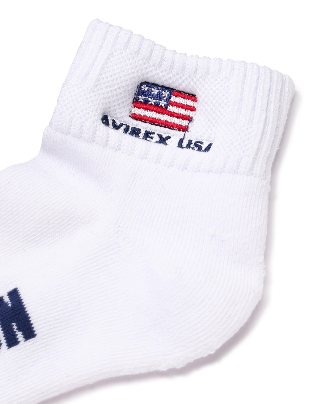 《直営店限定》TOP GUN LOW CREW SOCKS/トップガン ロウクルーソックス/AVIREX/アヴィレックス