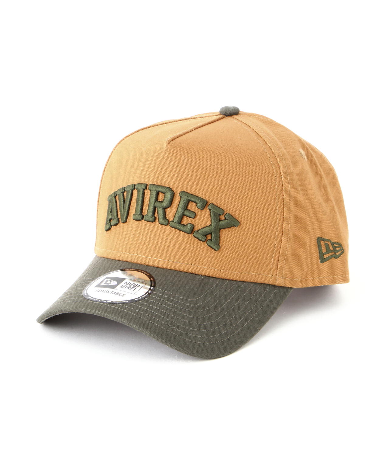 AVIREX × NEWERA》9FORTY A-FRAME LOGO CAP ADJUSTABLE / 9フォー