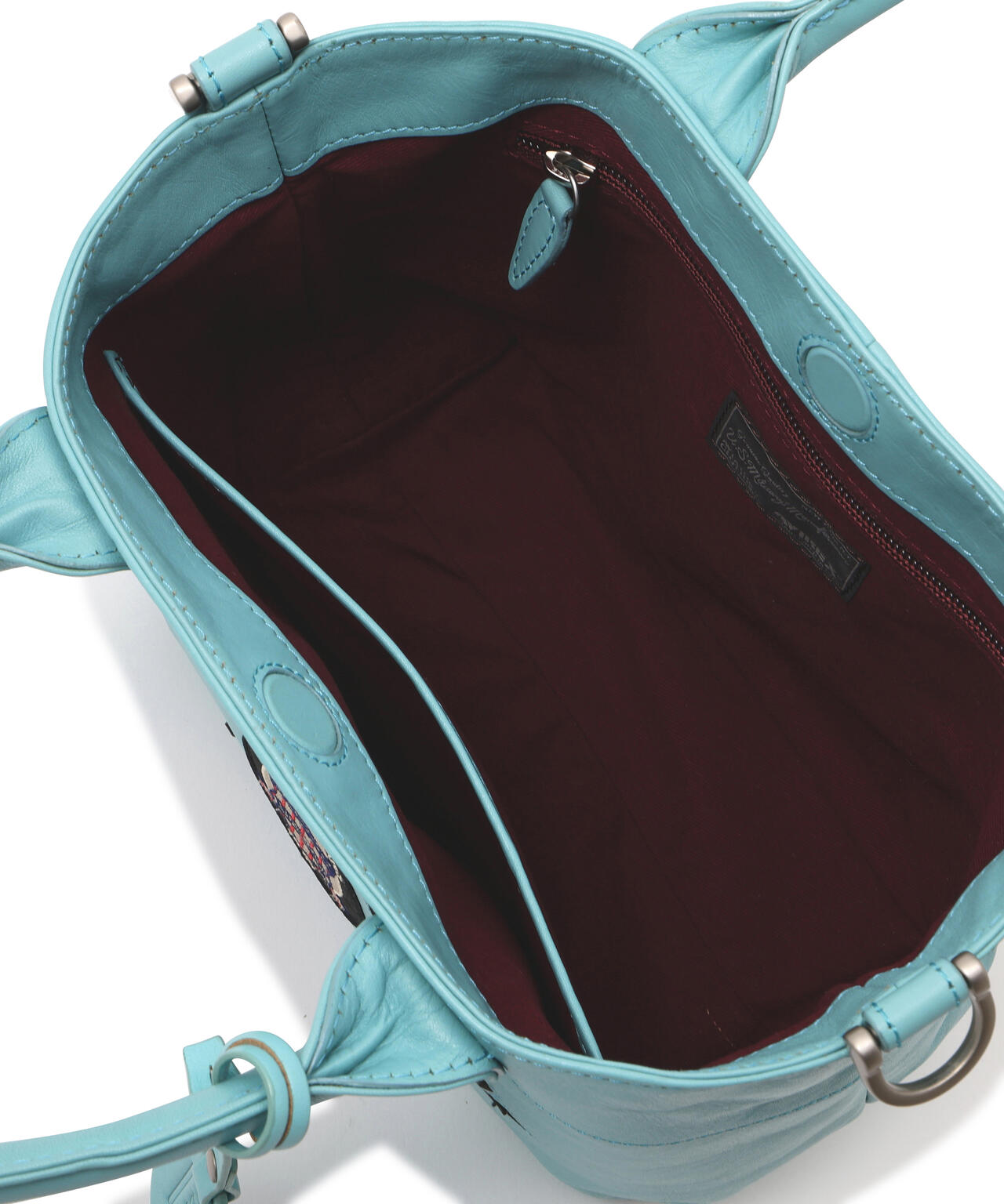 バーシティー レザー ミニ トートバッグ/VARSITY LEATHER MINI TOTE