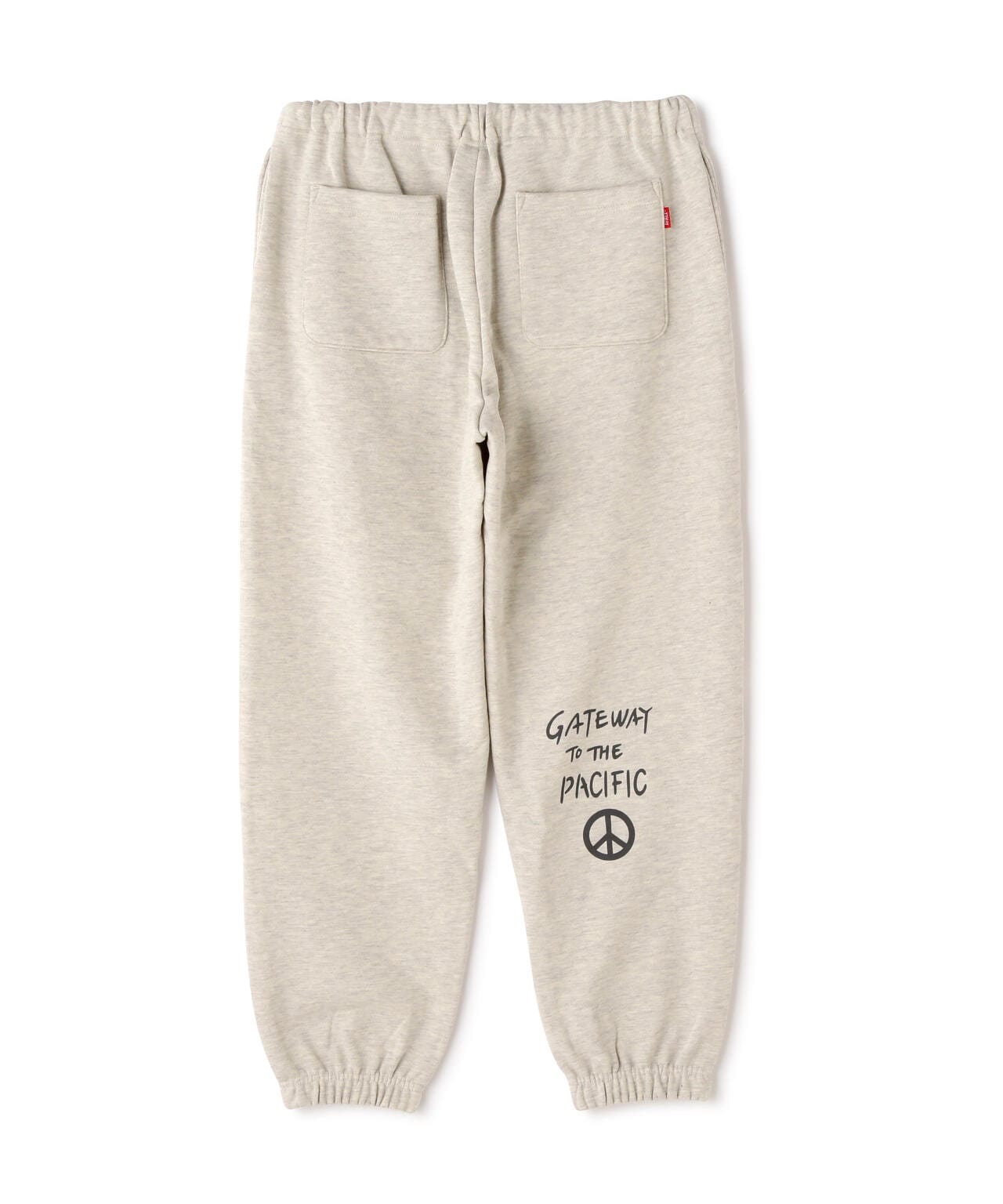 WEB限定》STENCIL PRINT SWEAT PANTS / ステンシル プリント