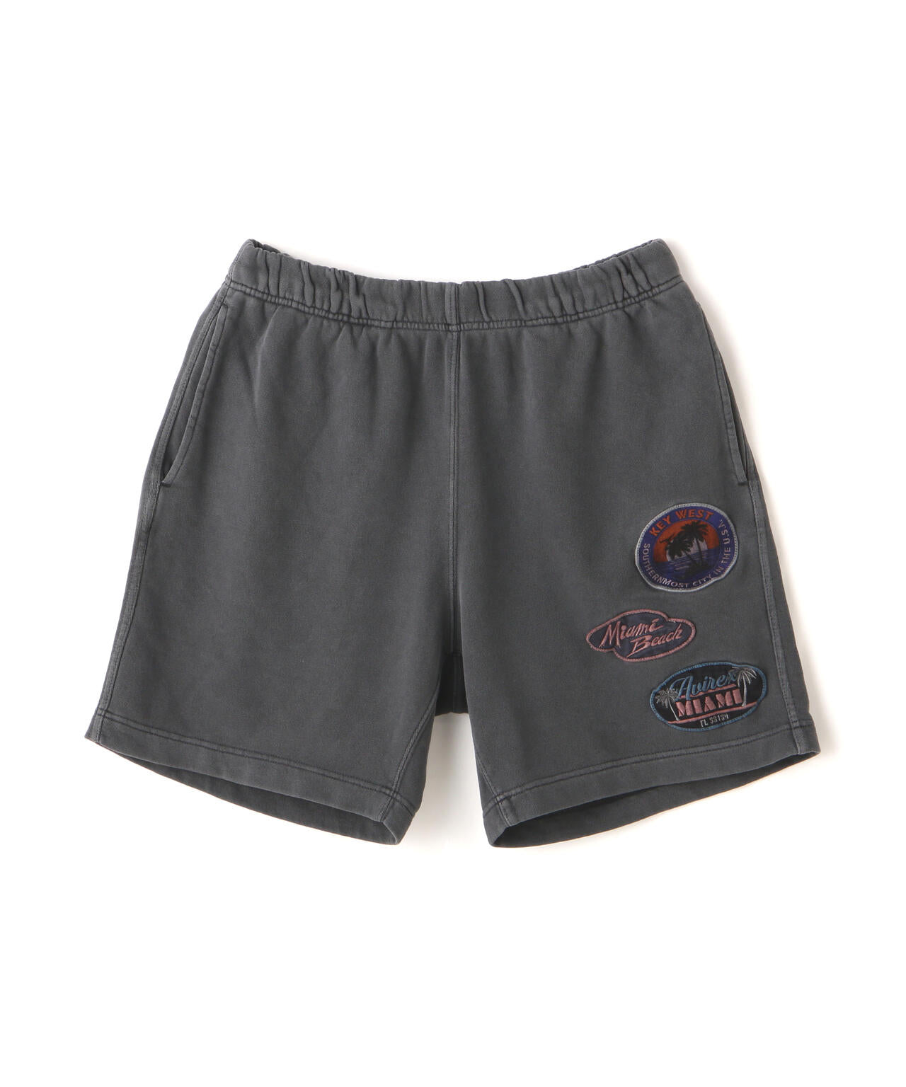 FADE WASH PATCH SHORT PANTS / フェイドウォッシュ パッチ ショート