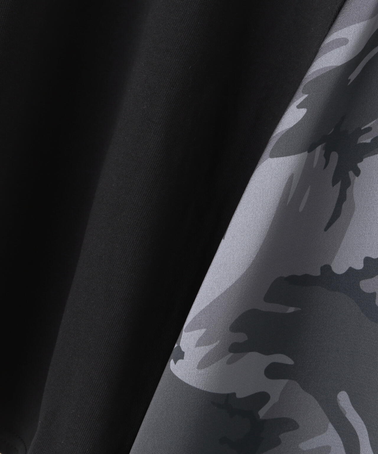 新品 ドッキングワンピース カレッジロゴ ミリタリー ブラック フリー セール】7分袖レトロレースドッキングワンピース（ドレス