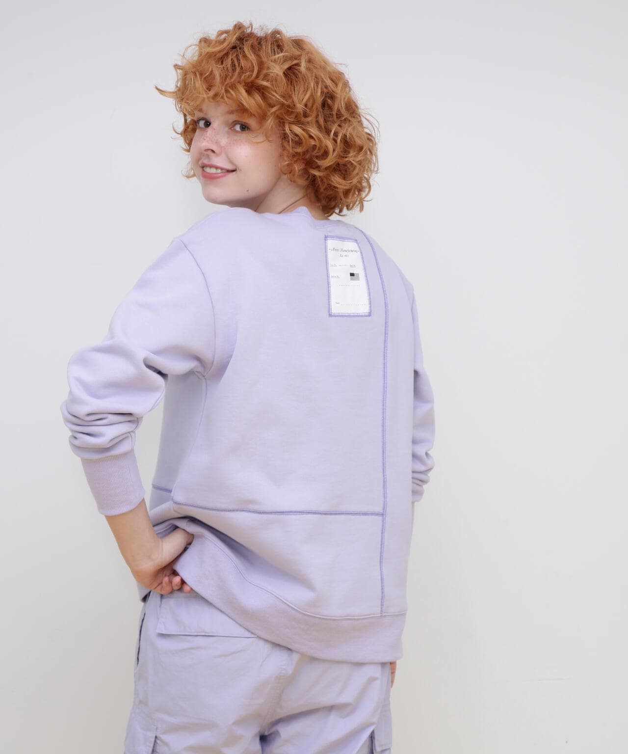 るっち AMERICAN HOLIC ニット セーター コットンブレンドスウェット