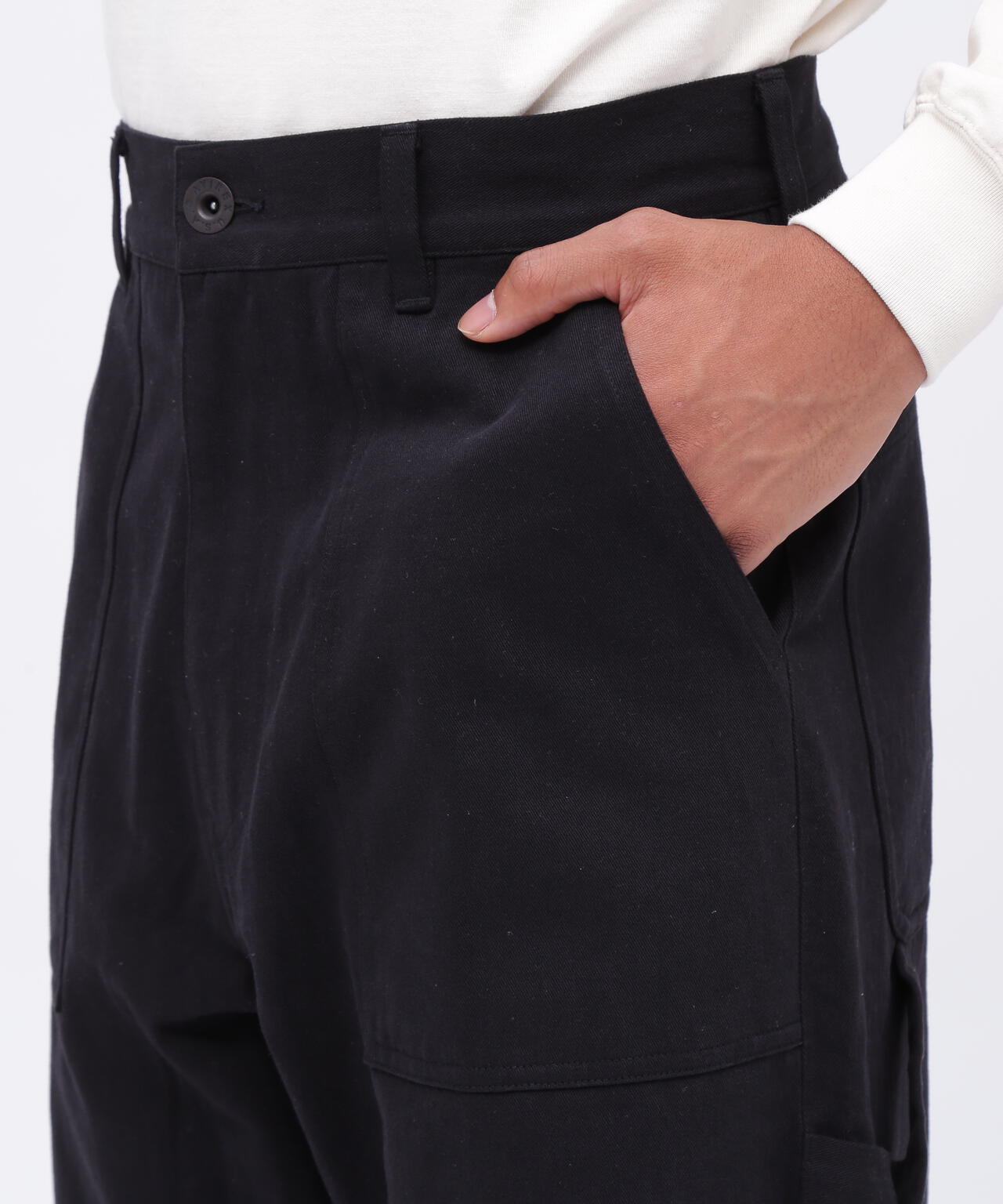 COTTON TWILL PAINTER PANTS / コットン ツイル ペインター