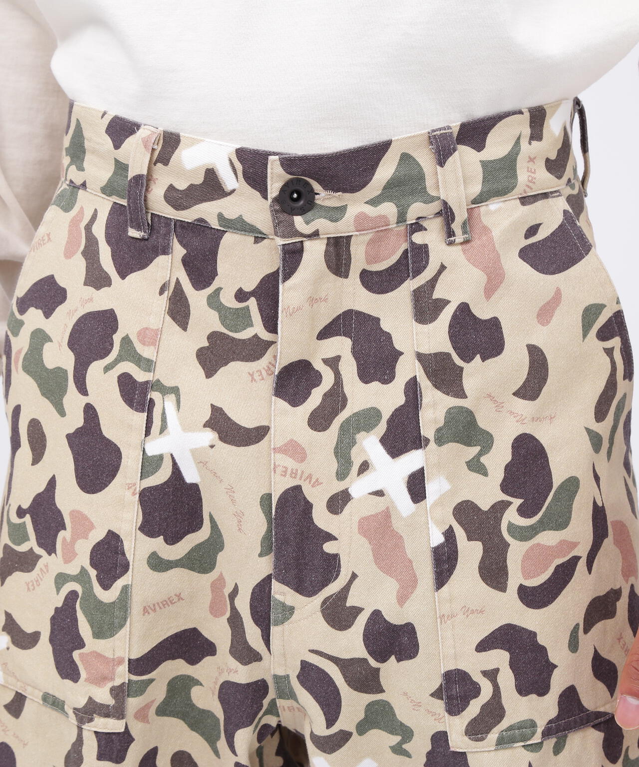 COTTON TWILL PAINTER PANTS / コットン ツイル ペインターパンツ