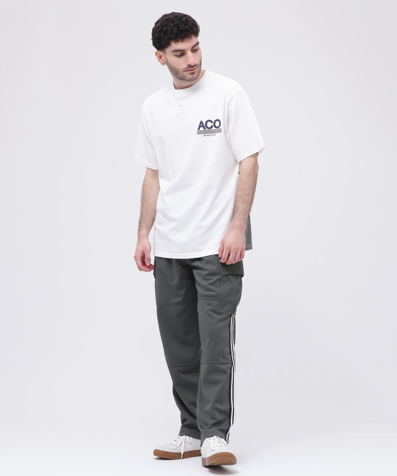 CROSSOVER》TRACK CARGO PANTS / トラック カーゴパンツ / AVIREX