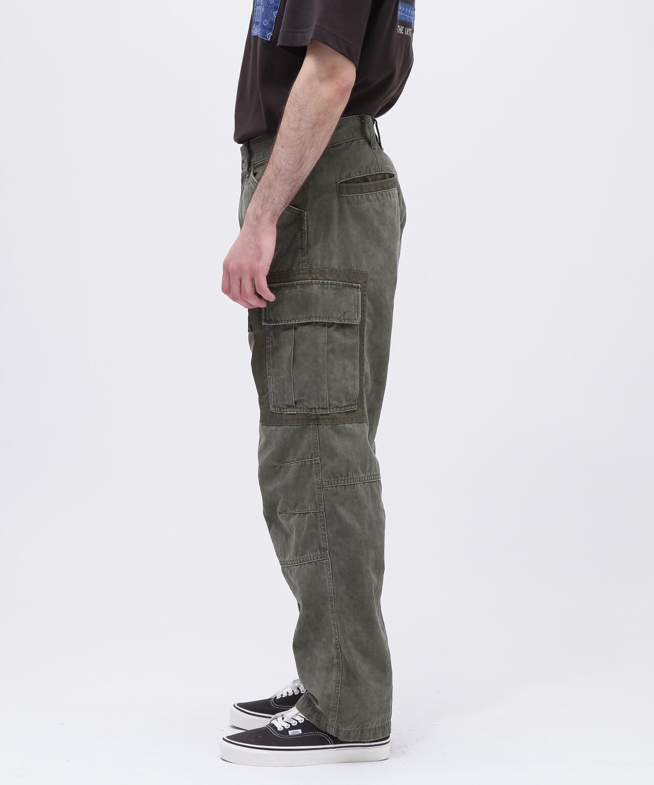 CROSSOVER》FADED CUSTOM CARGO PANTS / フェイデッド カスタム カーゴ