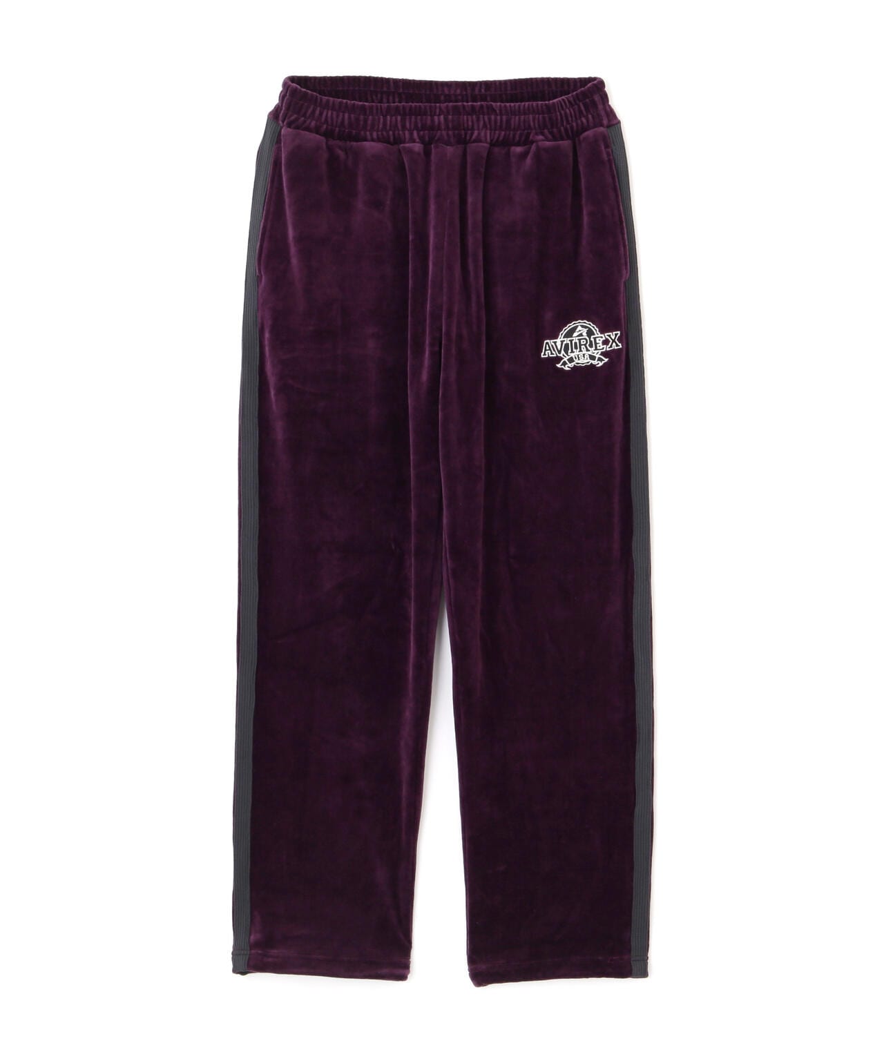 WEB&DEPOT限定》VELOUR TRACK PANTS / ベロア トラックパンツ | AVIREX