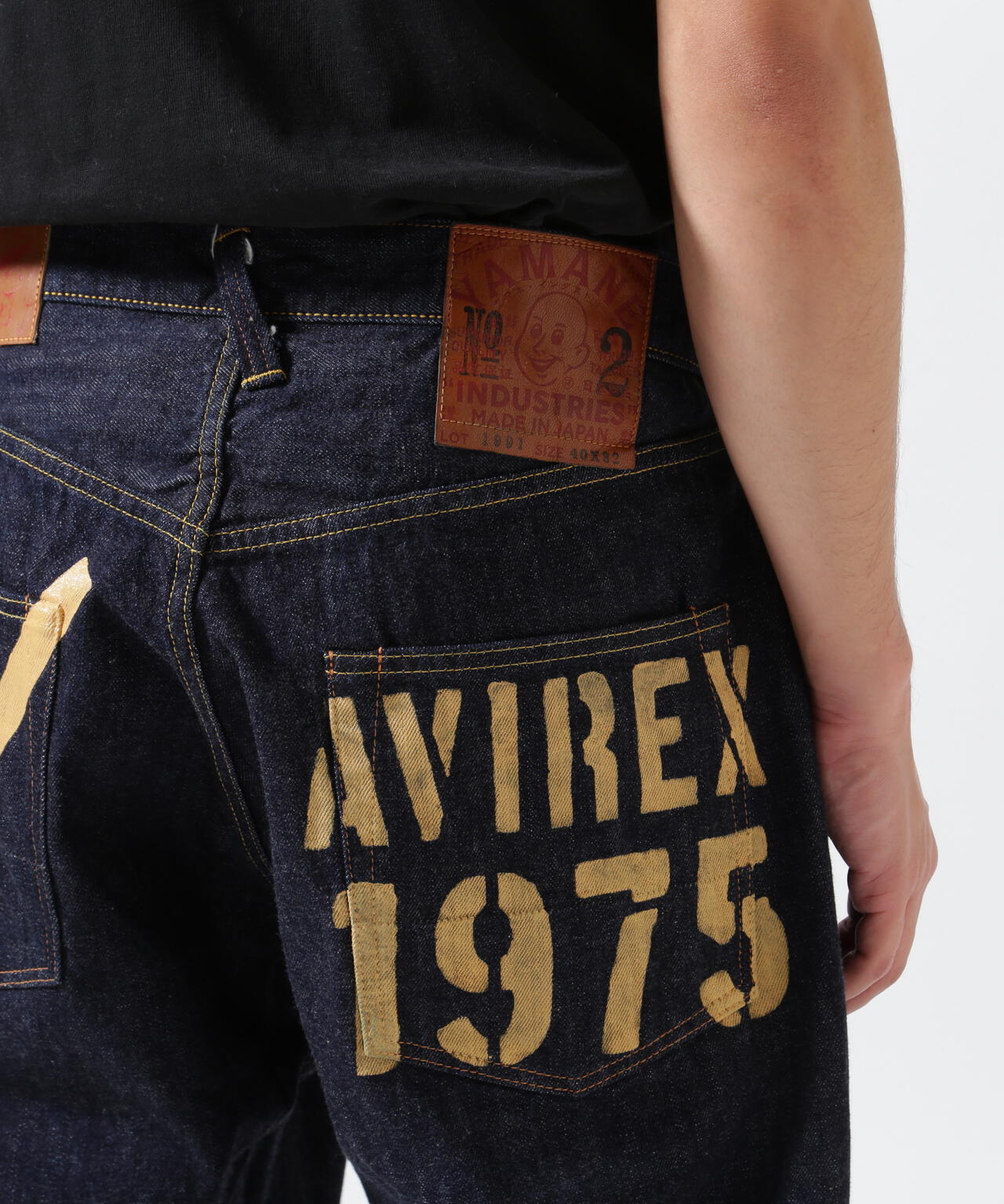 AVIREX × YAMANE INDUSTRIES》Lot.1991 No.2 CLASSIC STRAIGHT