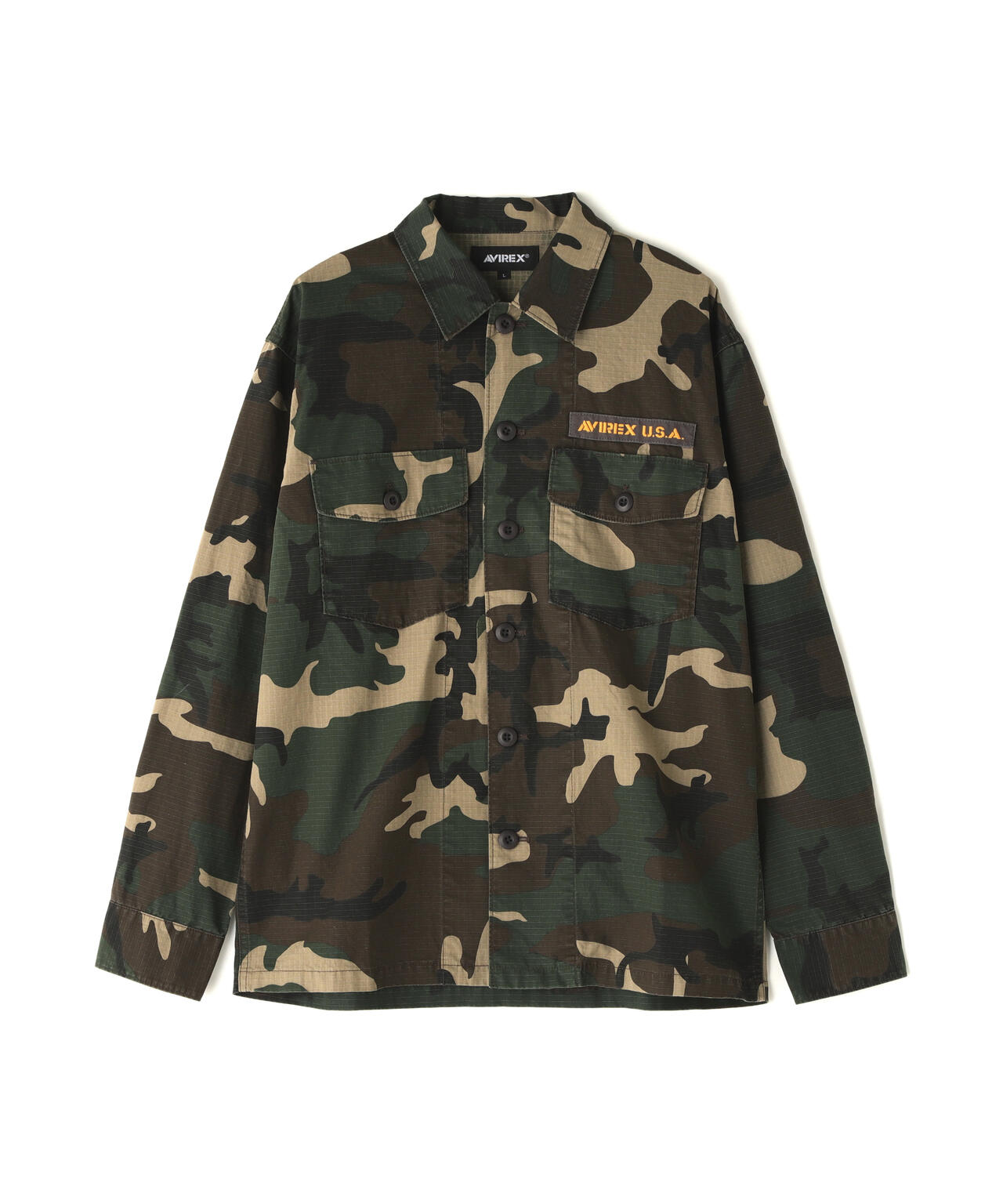 WEB&DEPOT限定》RIPSTOP BDU SHIRT / リップストップ BDU シャツ