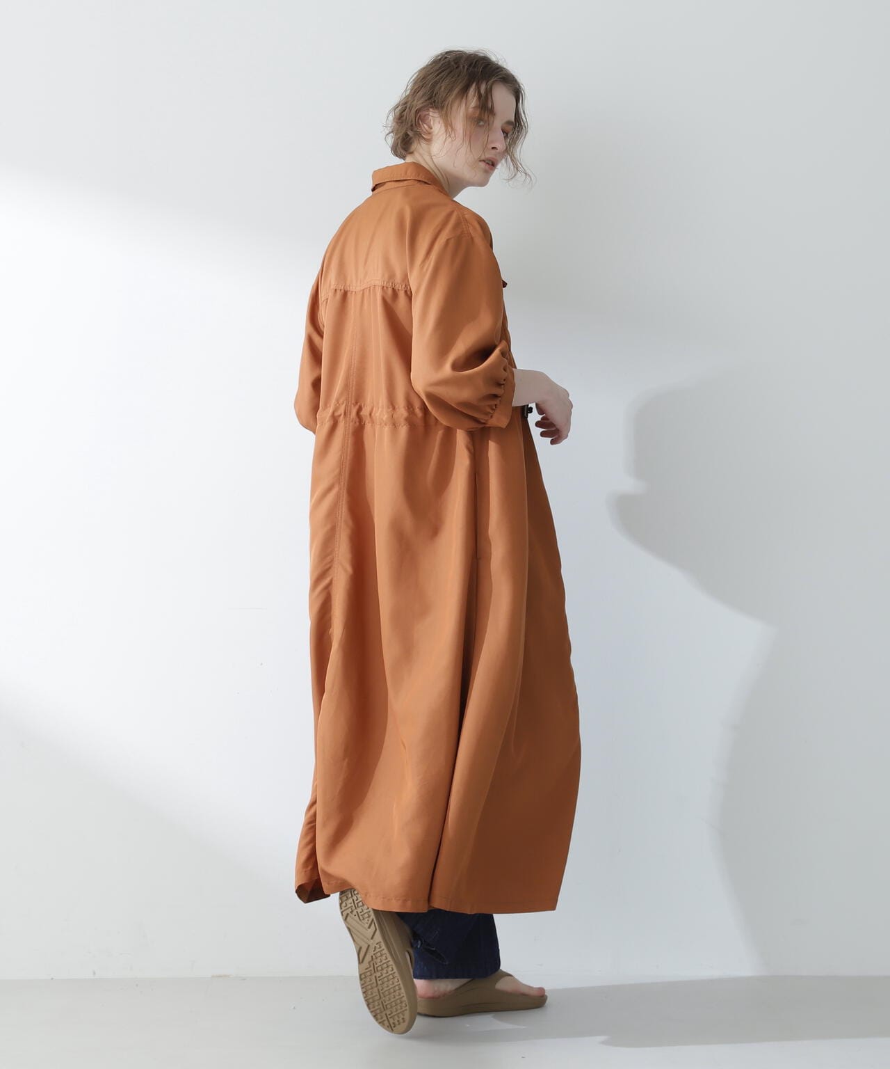 STORM FLAP DETAILE LONG SHIRTS/ストームフラップ ロングシャツ
