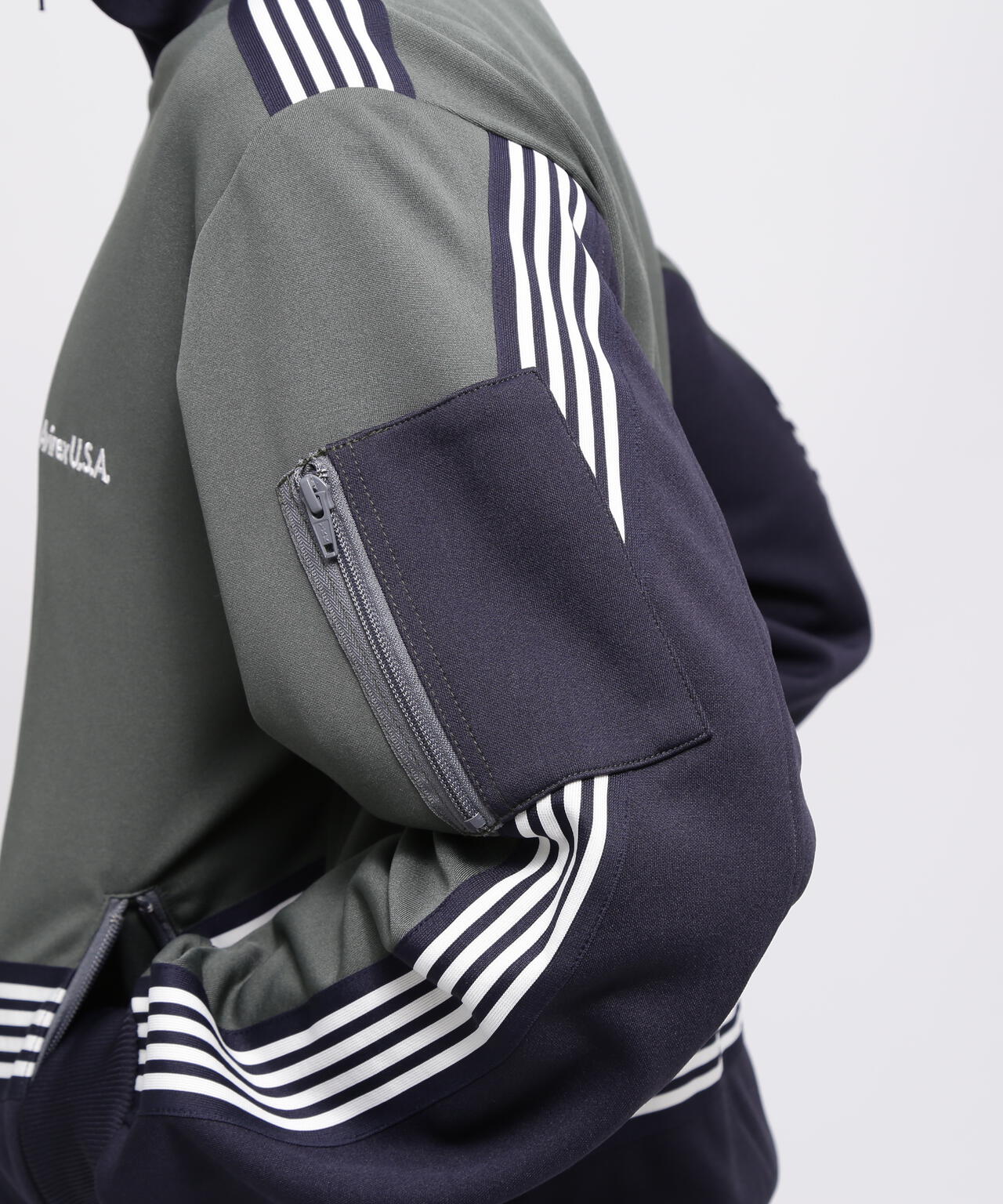 ジャケット・アウター aere double cross over jacket CROSSOVER》TRACK JACKET / トラック ジャケット クロスオーバー