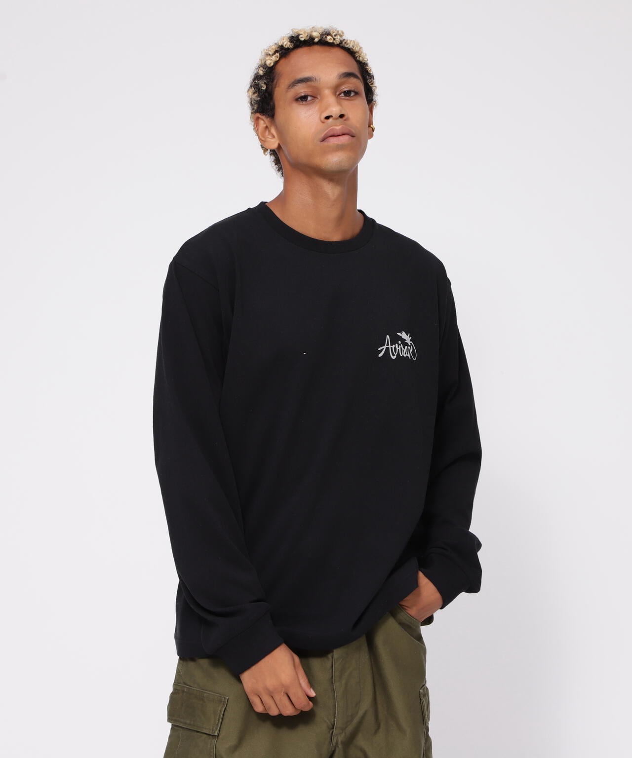 WEB&DEPOT限定》L/S T-SHIRT PINUP GIRL 24/ピンナップガール | AVIREX