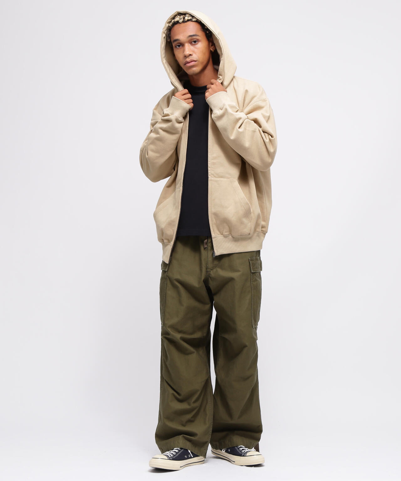 WEB限定》BEAR SNOW BOARD HOODIE / ベア スノーボード フーディー