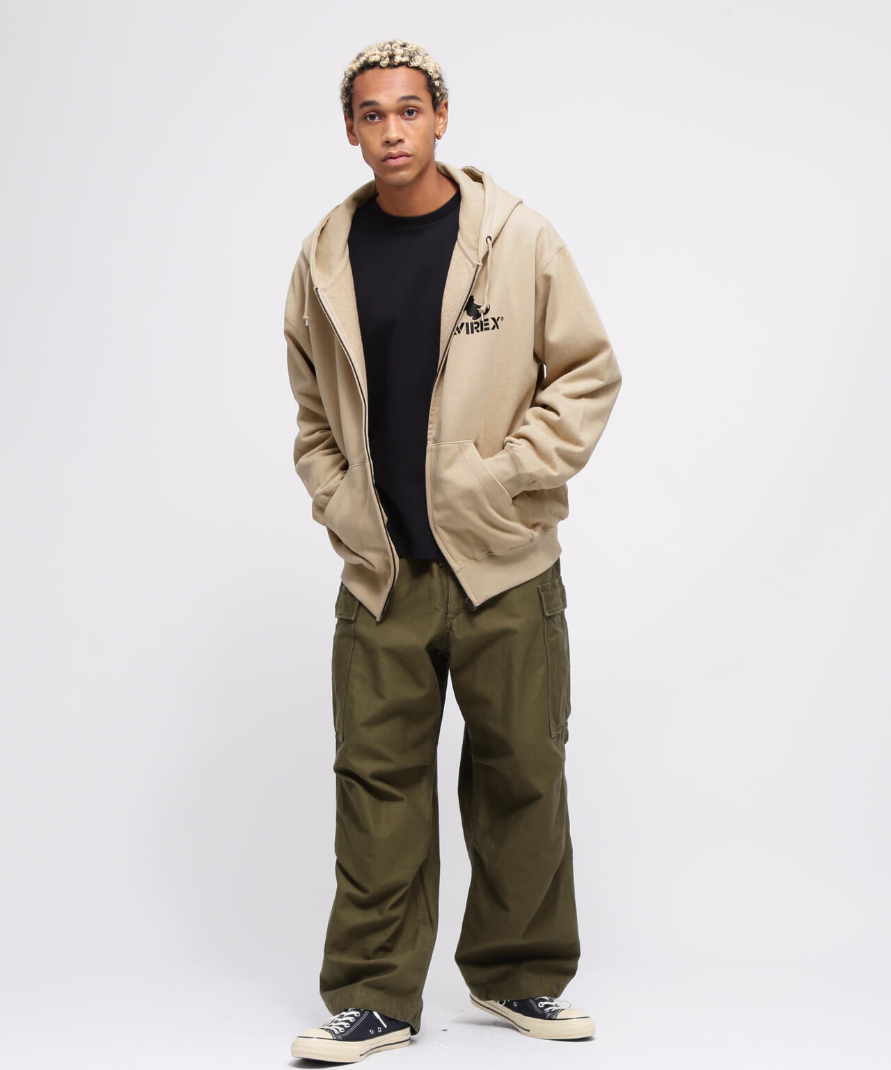 WEB限定》BEAR SNOW BOARD HOODIE / ベア スノーボード フーディー