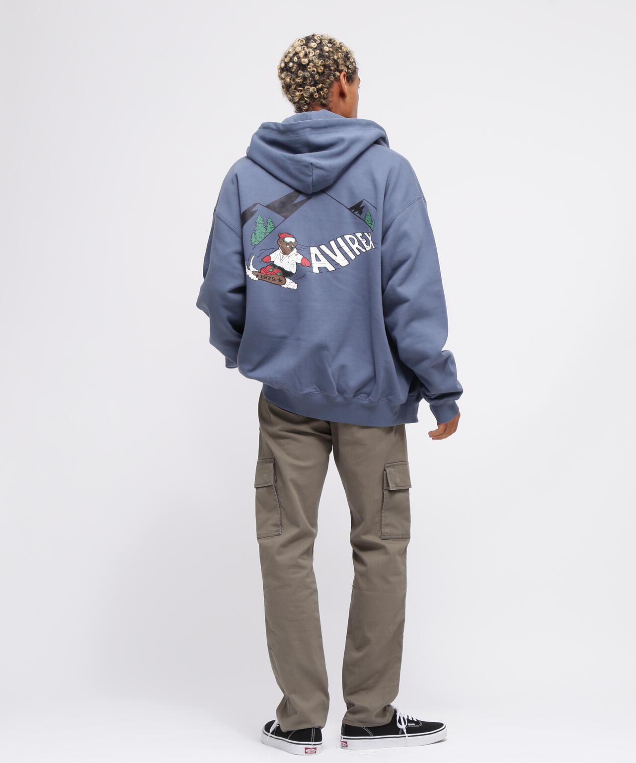 WEB限定》BEAR SNOW BOARD HOODIE / ベア スノーボード フーディー