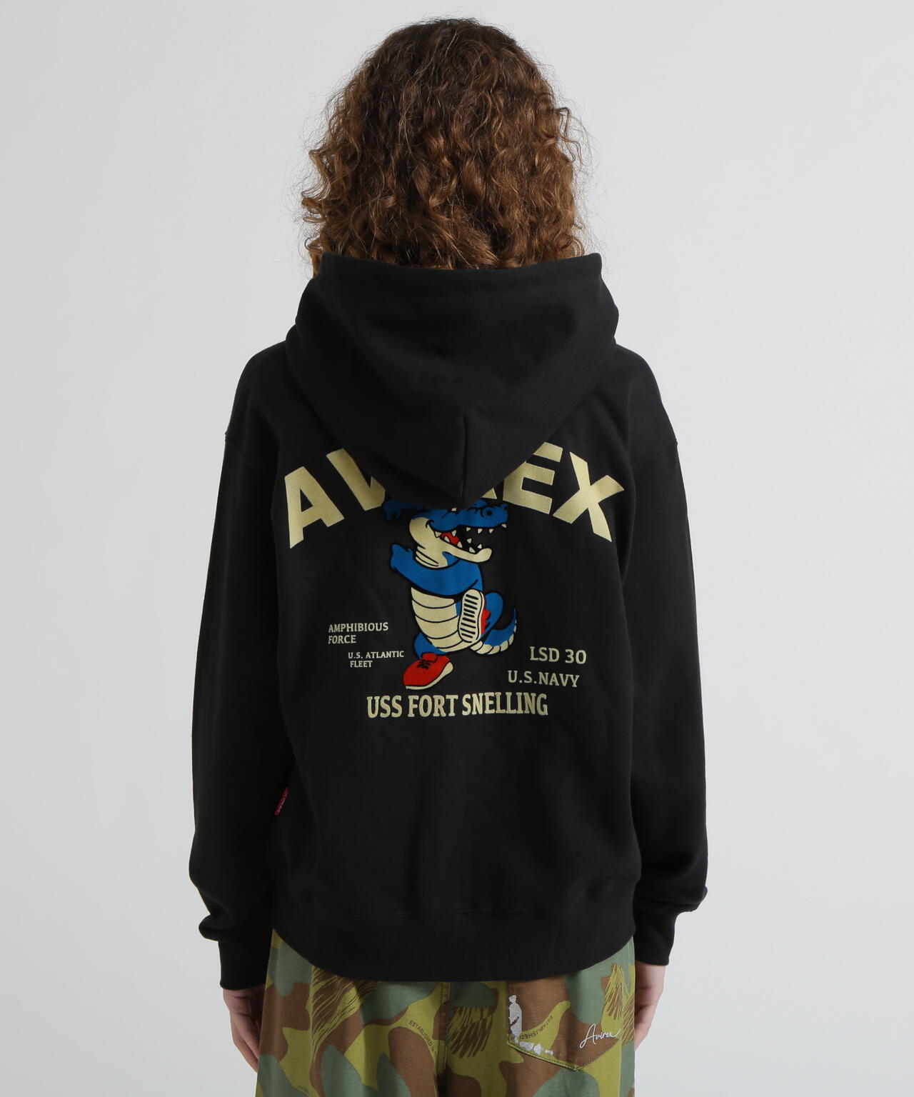 《WEB&DEPOT限定》USS FORT SNELLING ZIPUP HOODIE