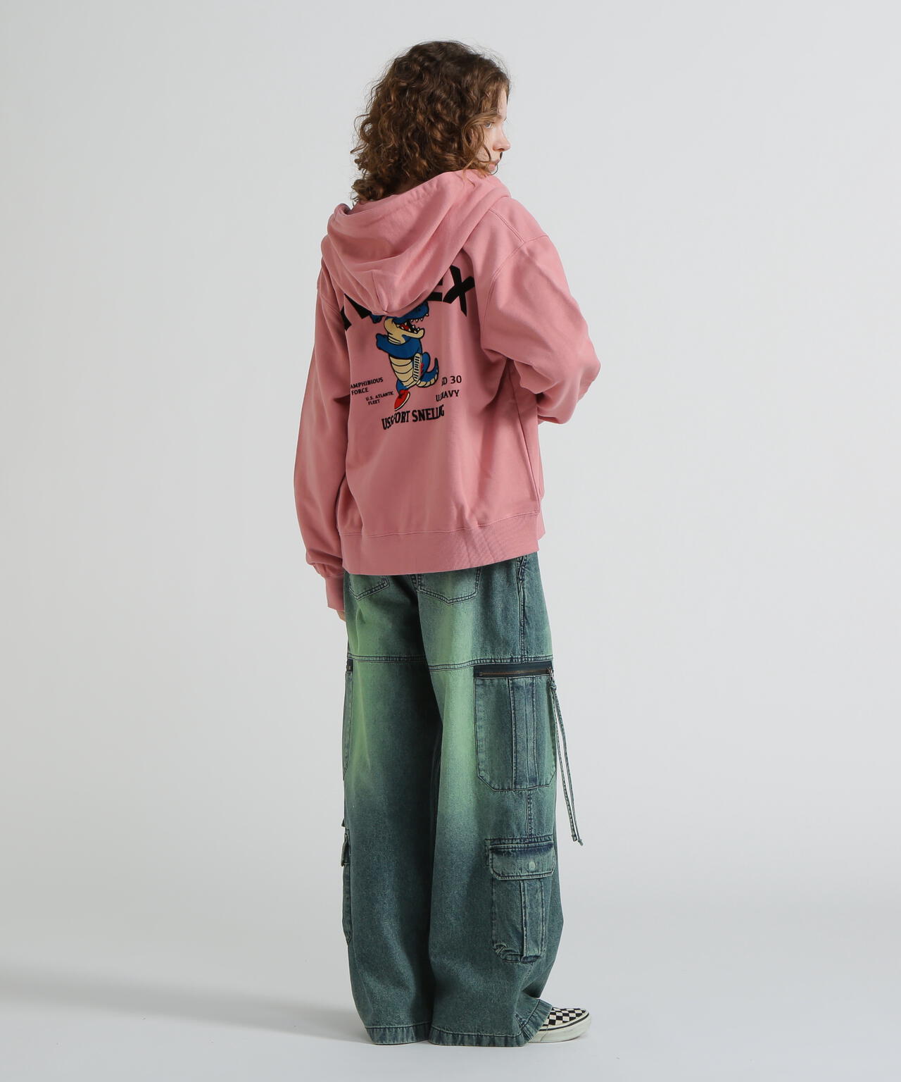 《WEB&DEPOT限定》USS FORT SNELLING ZIPUP HOODIE