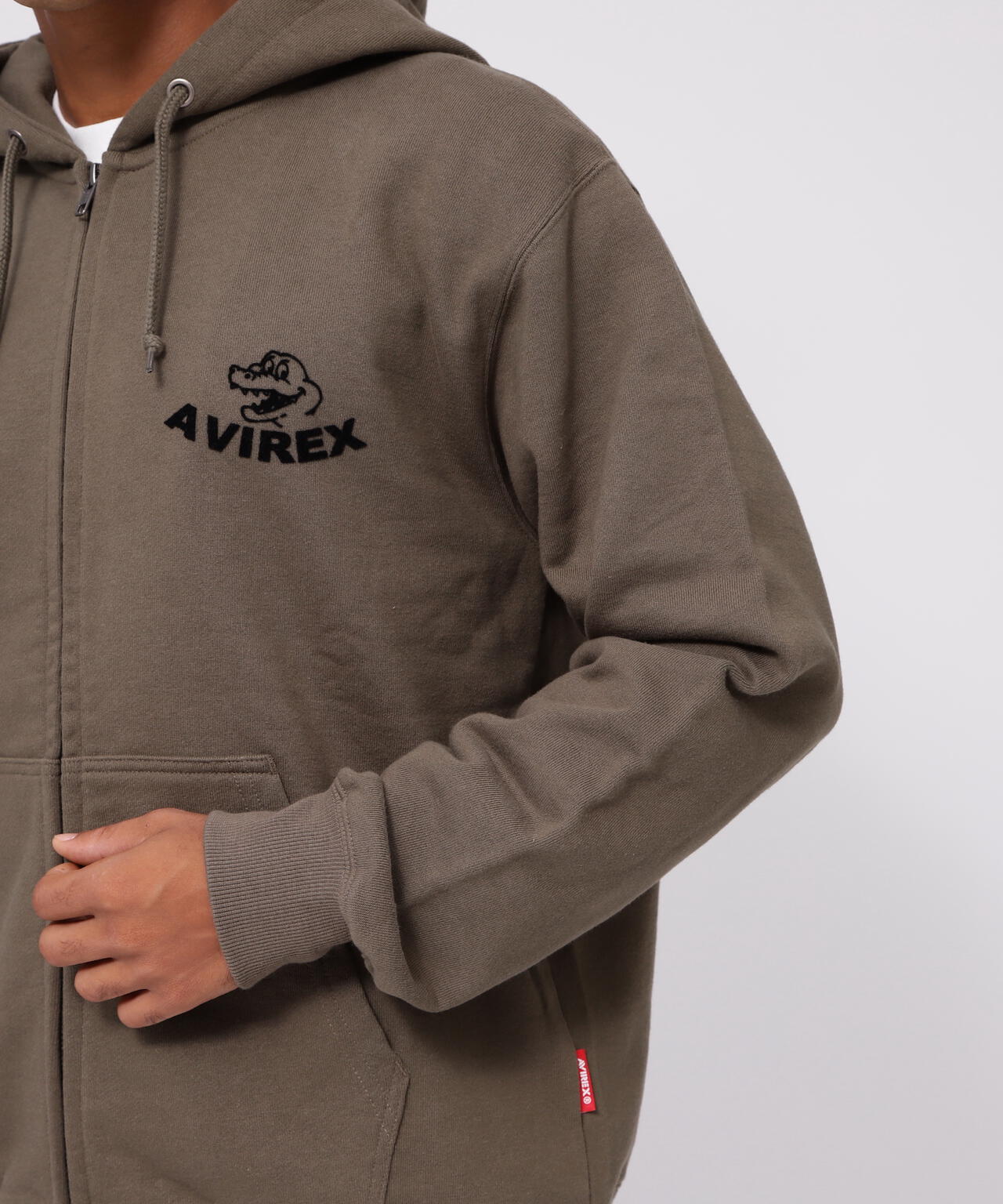 WEB&DEPOT限定》USS FORT SNELLING ZIPUP HOODIE | AVIREX