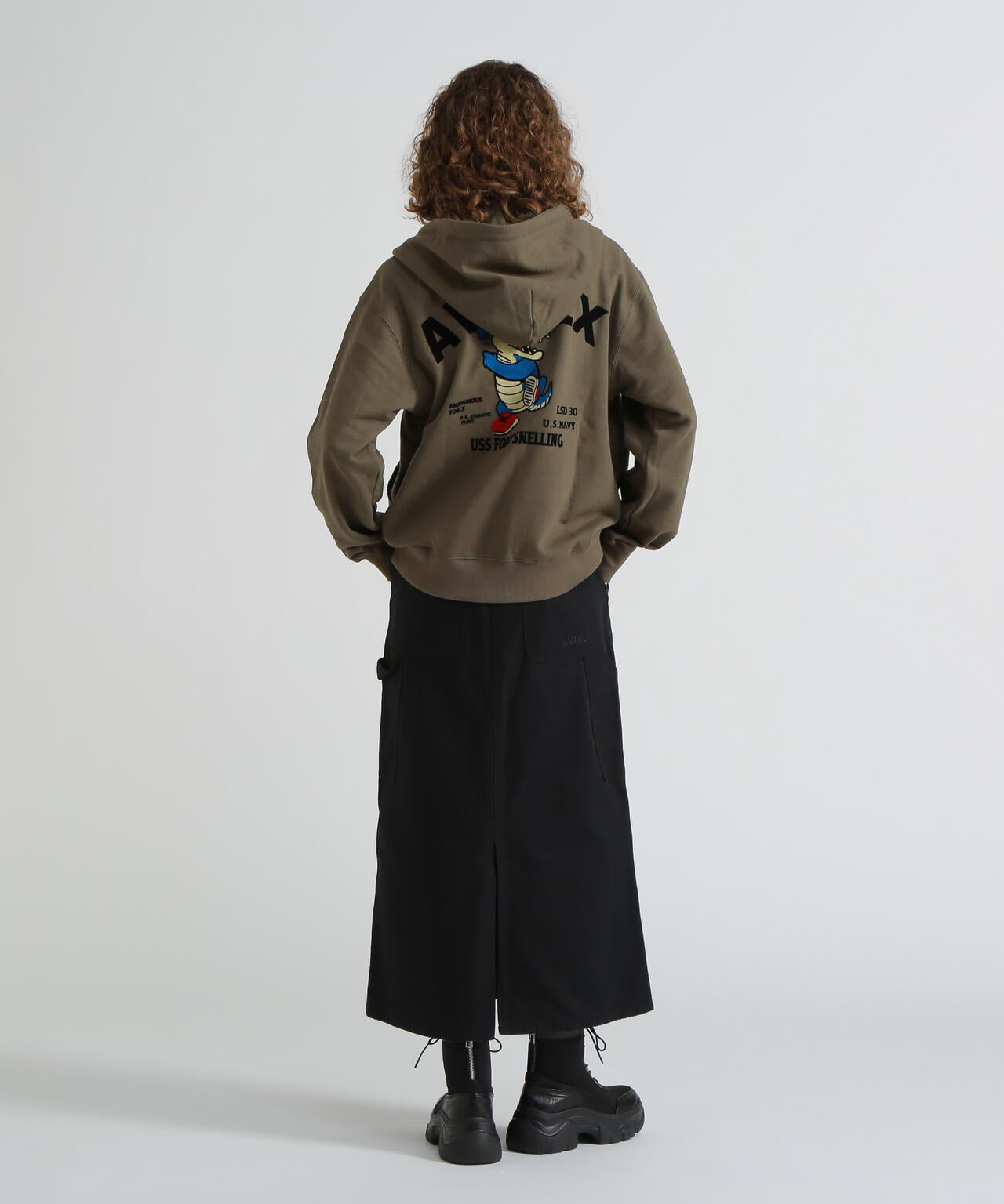 《WEB&DEPOT限定》USS FORT SNELLING ZIPUP HOODIE