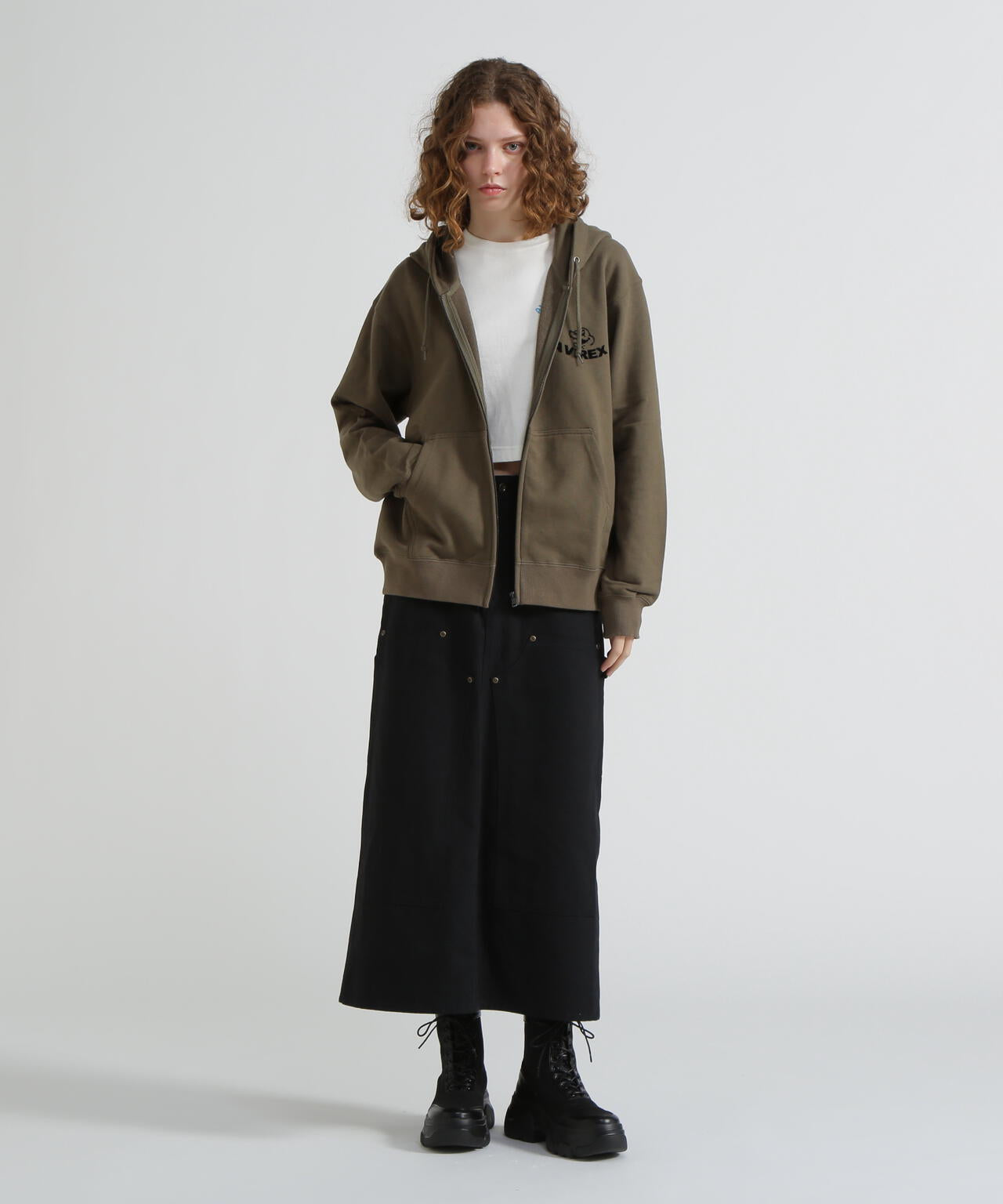 《WEB&DEPOT限定》USS FORT SNELLING ZIPUP HOODIE