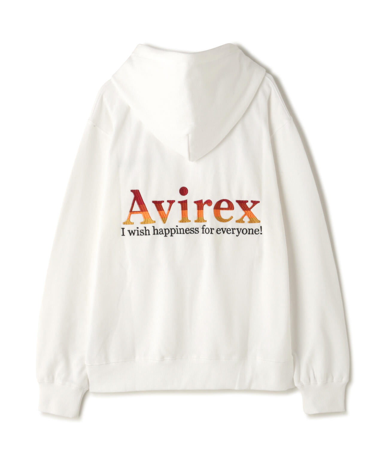 WEB&DEPOT限定》EMB LOGO & WISHES PULLOVER HOODIE | AVIREX