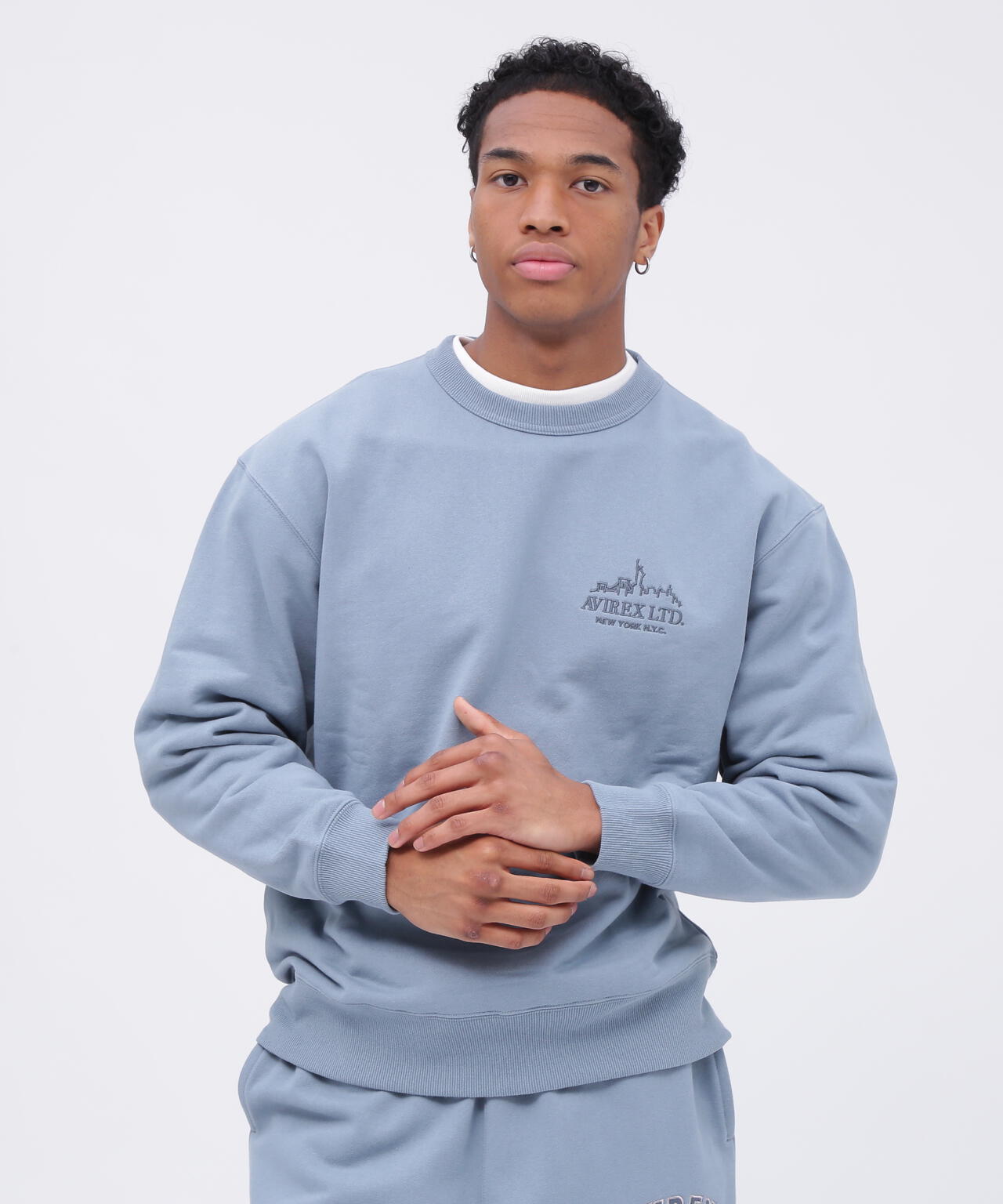 VARSITY LOGO CREWNECK SWEAT NYC / クルーネック スウェット | AVIREX