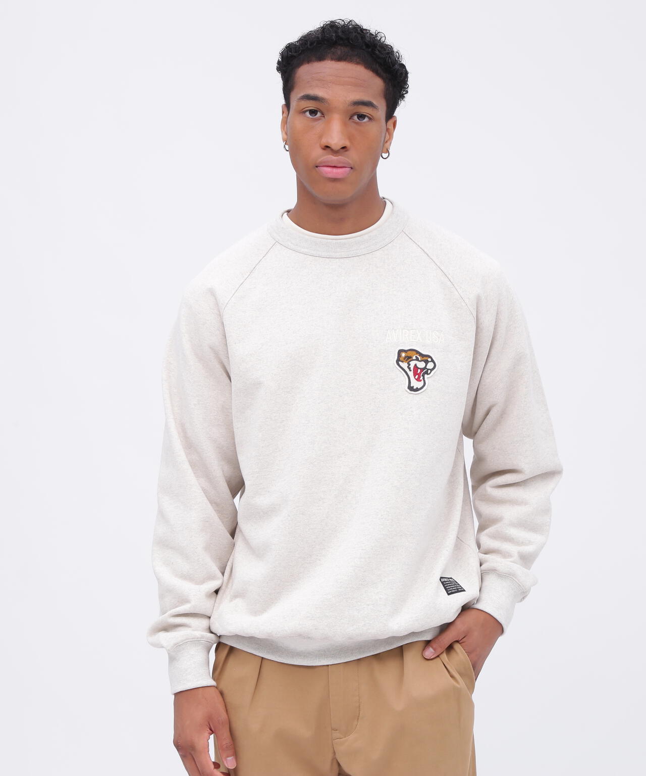 CREWNECK SWEAT FRYING TIGERS / クルーネックスウェット