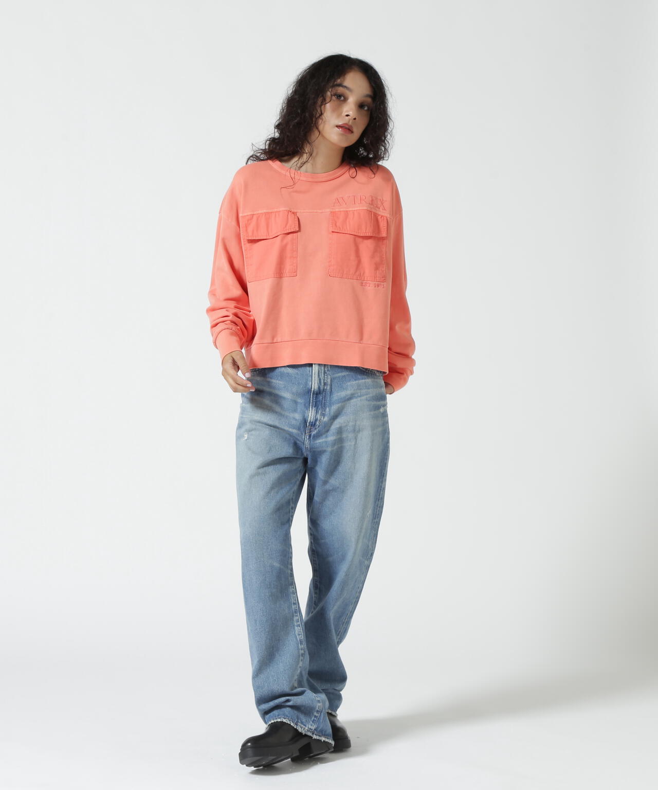 DOUBLE POCKET SWEAT/ダブルポケットスウェット | AVIREX