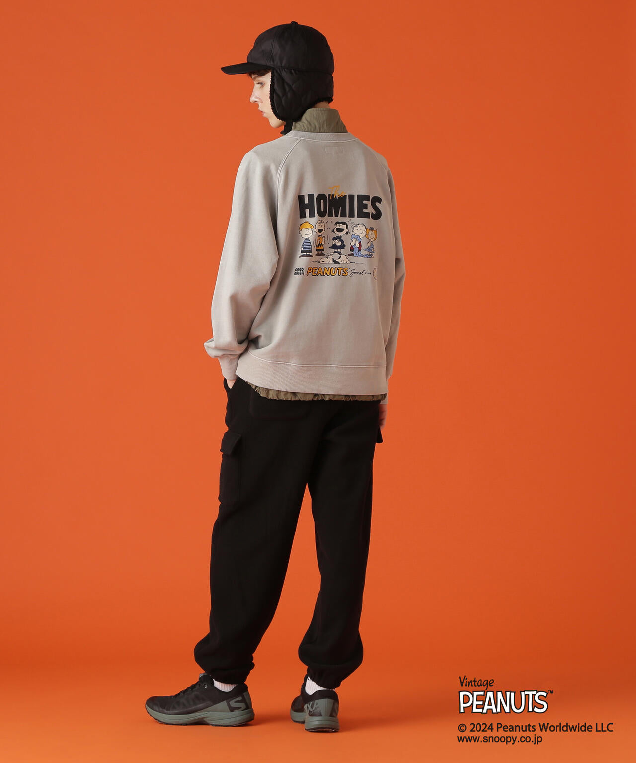 AVIREX×PEANUTS》HOMIES SWEAT/アヴィレックス×ピーナッツ ホーミーズ