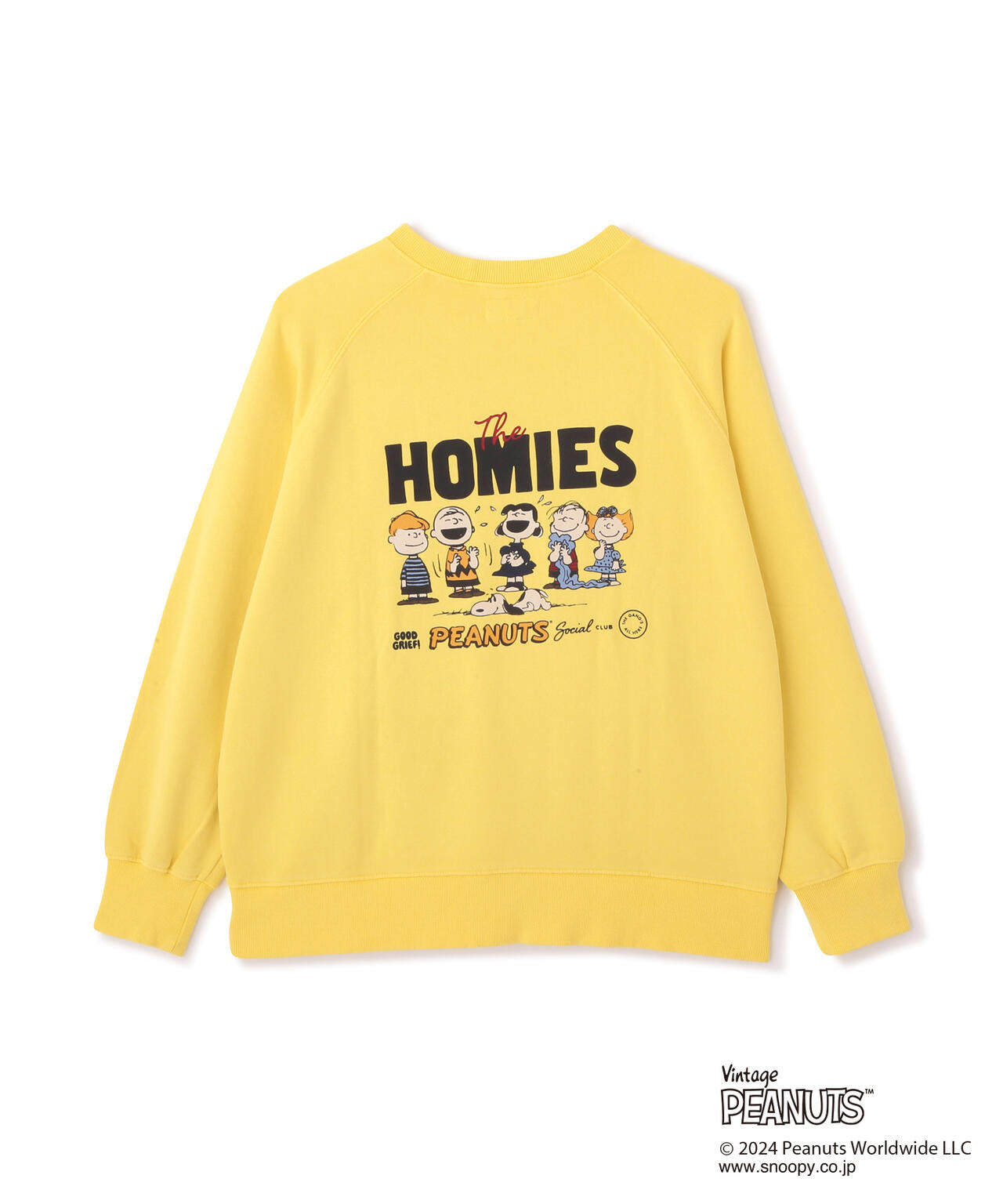 AVIREX×PEANUTS》HOMIES SWEAT/アヴィレックス×ピーナッツ ホーミーズ