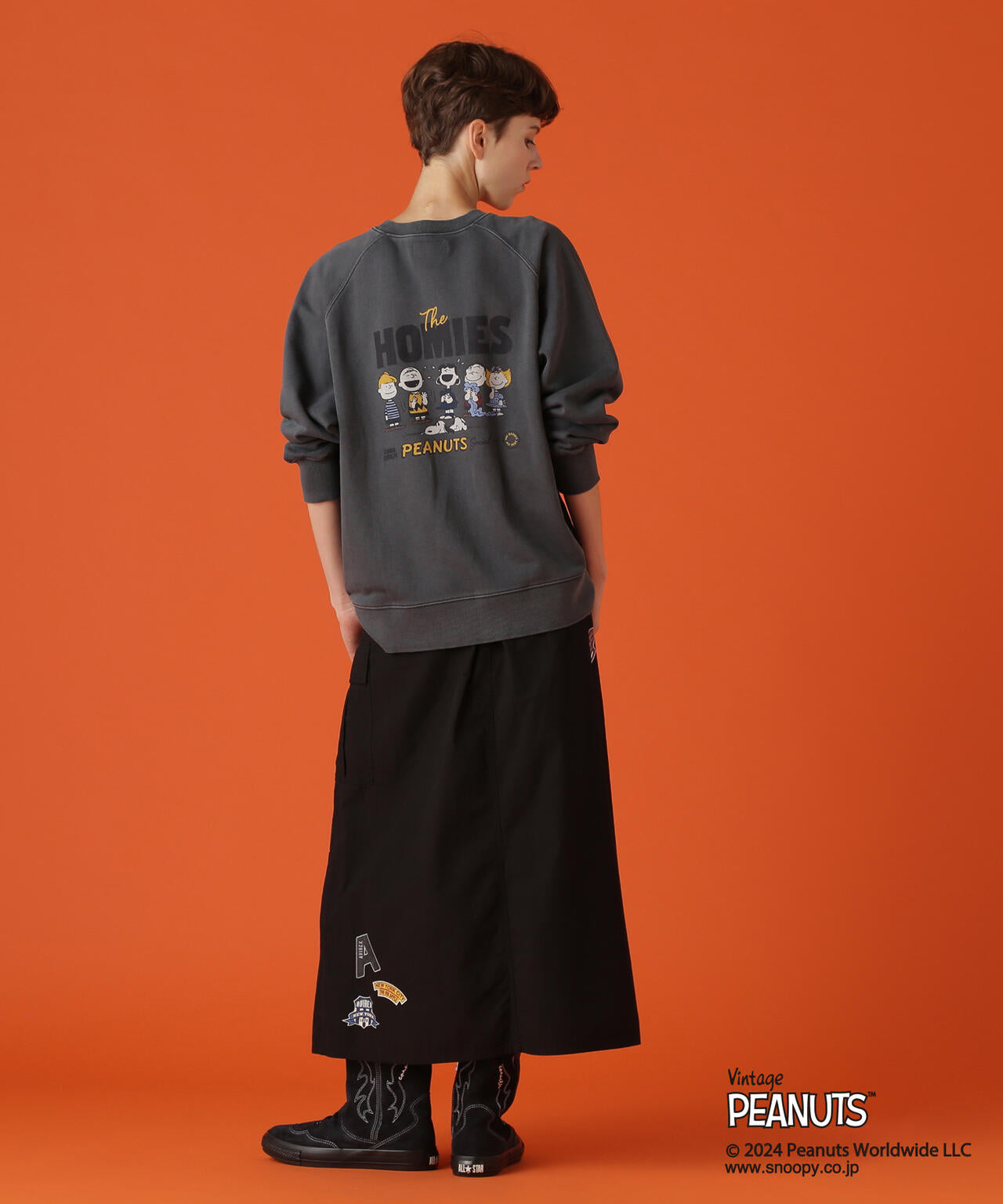 AVIREX×PEANUTS》HOMIES SWEAT/アヴィレックス×ピーナッツ ホーミーズ