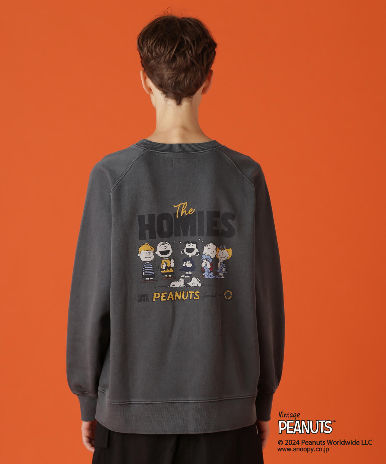 AVIREX×PEANUTS》HOMIES SWEAT/アヴィレックス×ピーナッツ ホーミーズ