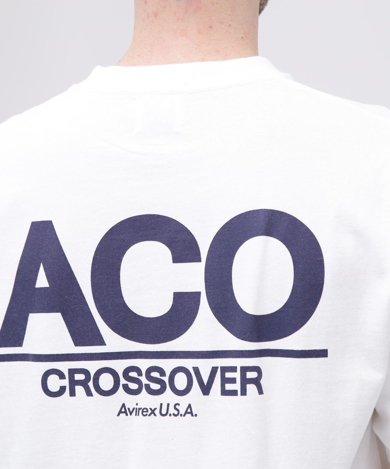 CROSSOVER》LINE T-SHIRT / クロスオーバー ライン Tシャツ / AVIREX