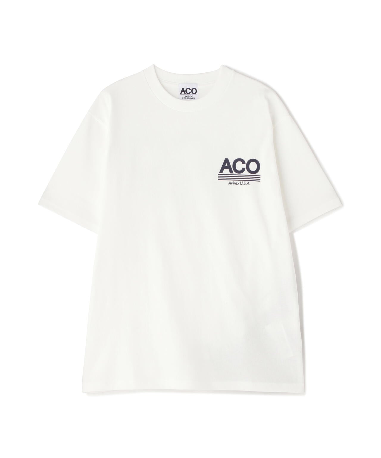 CROSSOVER》LINE T-SHIRT / クロスオーバー ライン Tシャツ / AVIREX