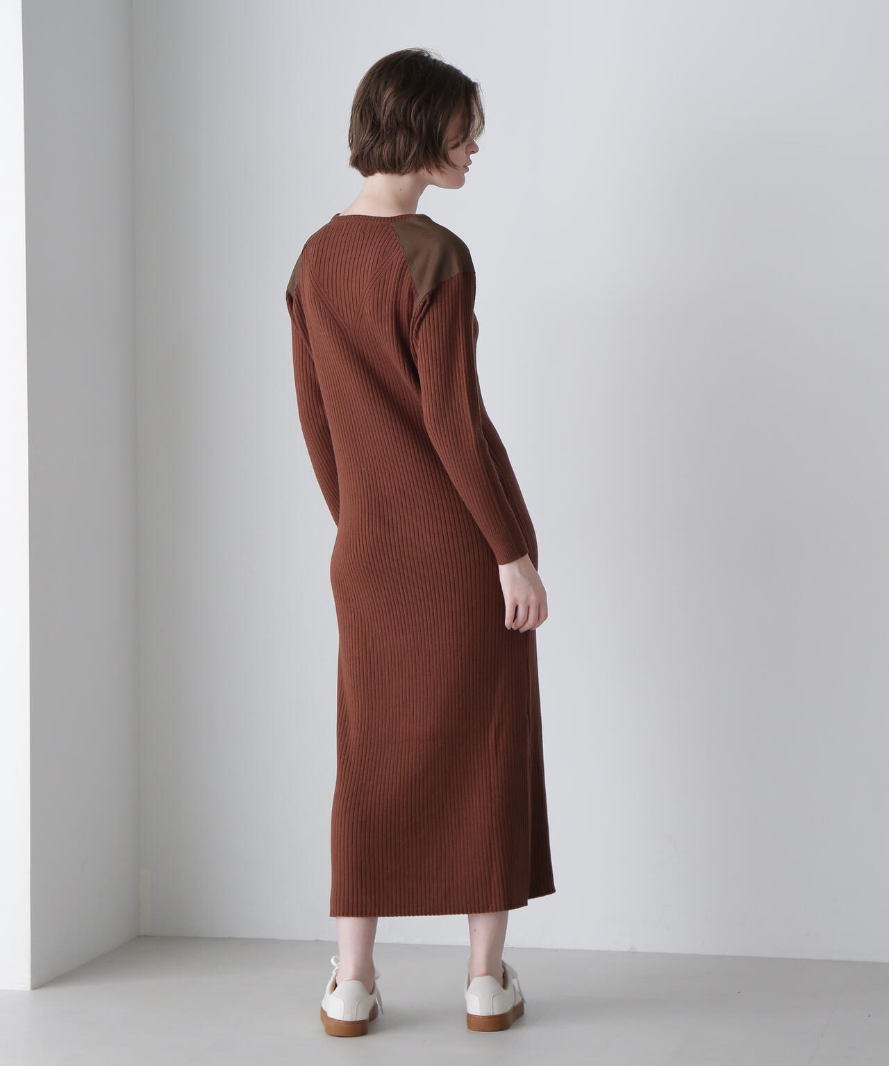 MILITARY RIB KINT ONEPIECE/ミリタリーリブニットワンピース | AVIREX