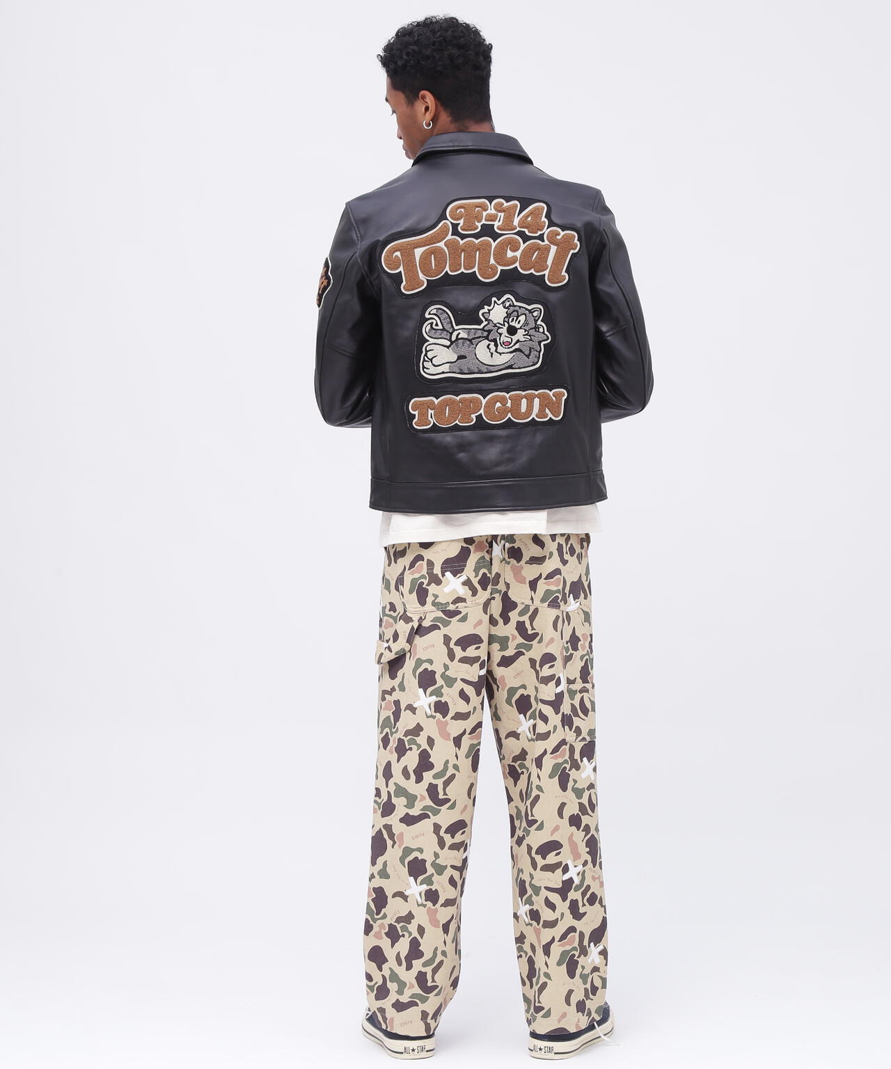 AVIREX シープアヴィエータージャケット トムキャット メンズ　L羊革 AVIREX シープアヴィエータージャケット トムキャット メンズ L羊革