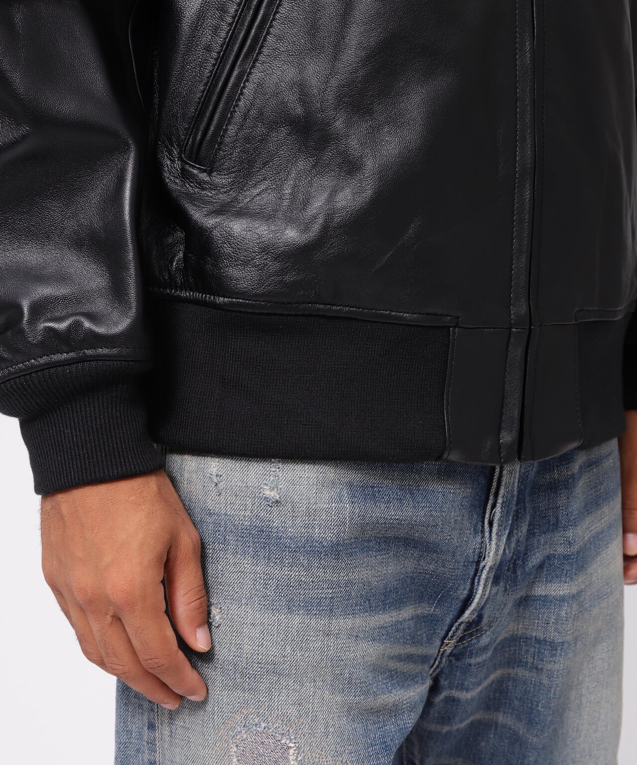 直営店別注》COMFORTABLE LEATHER PARKA Mk-2 / コンフォータブル