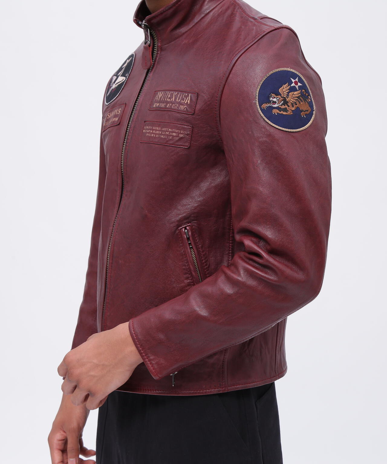 直営店限定》AGED WAPPEN STAND ZIP RIDERS / エイジド ワッペン