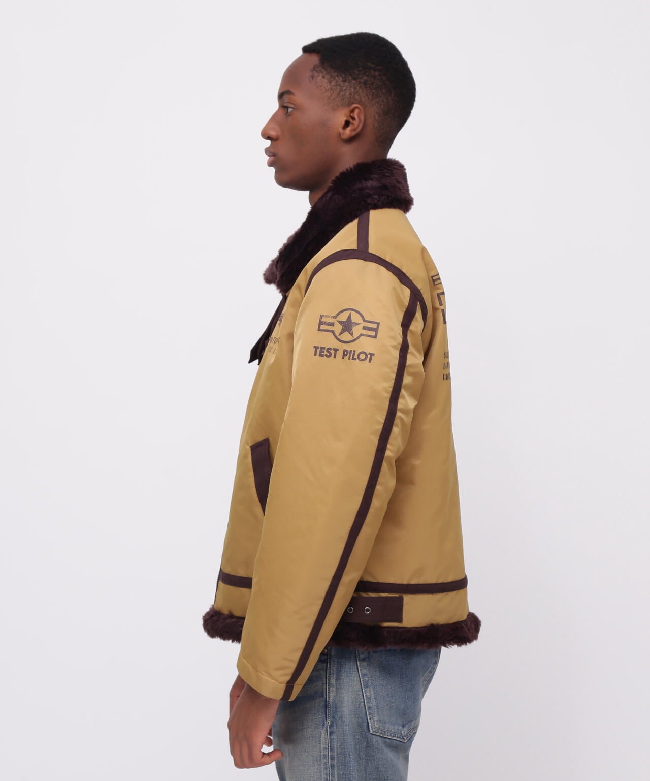 WEB&DEPOT限定》MULTI STENCIL NYLON B-3 JACKET | AVIREX