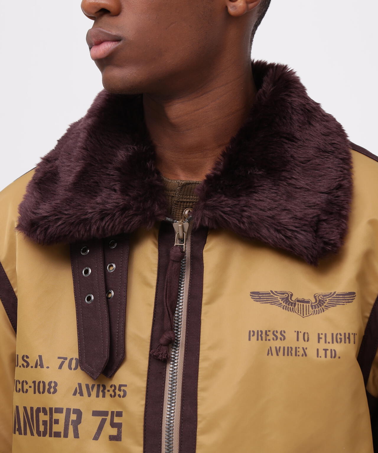 WEB&DEPOT限定》MULTI STENCIL NYLON B-3 JACKET | AVIREX