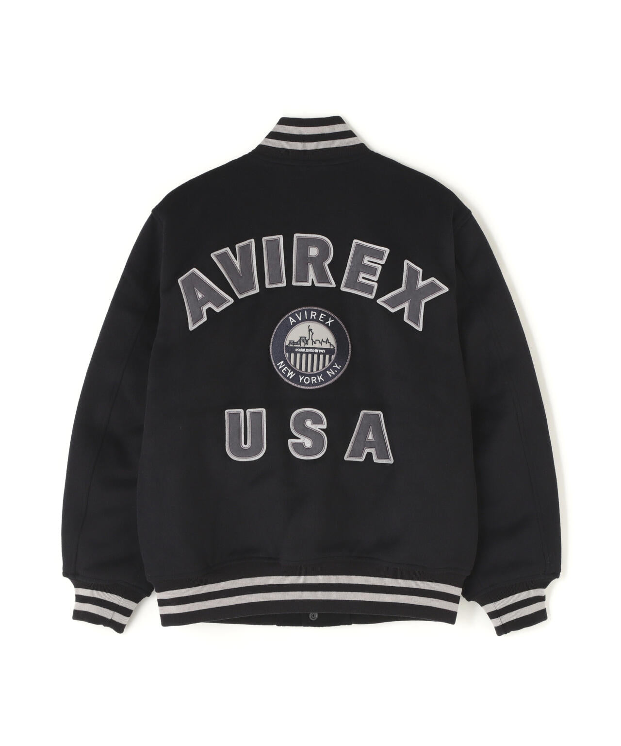 WOOL MOSSA VARSITY JACKET / ウールモッサ バーシティ ジャケット