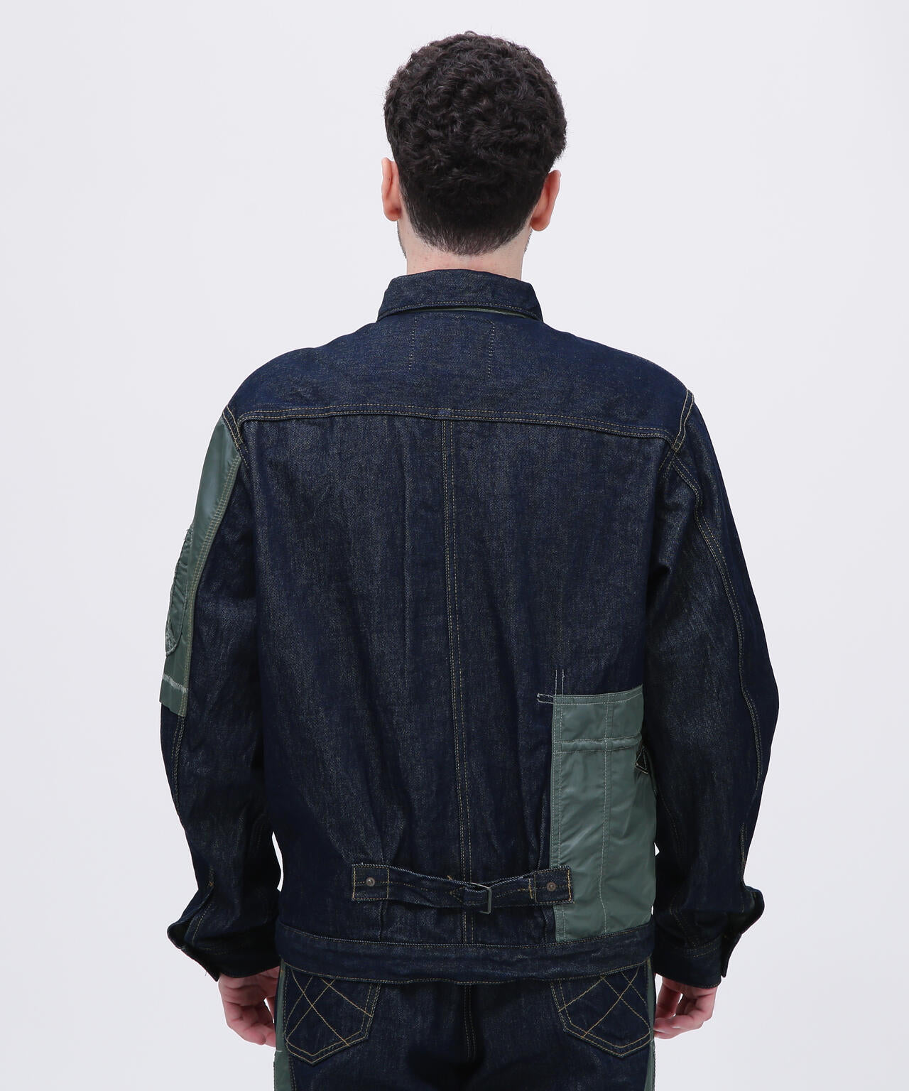 AVIREX / Gジャン/M/デニム/IDG/783-4252030/CROSSOVER G-JACKET CROSSOVER》G-JACKET / G-ジャケット / AVIREX / アヴィレックス