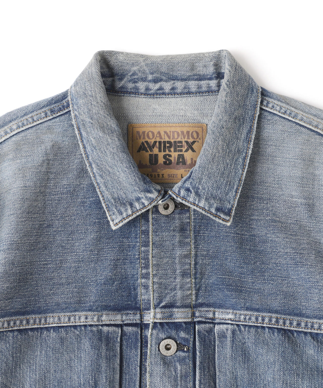 AVIREX × MOANDMOCLOTHING/ICON DENIM JACKET | AVIREX