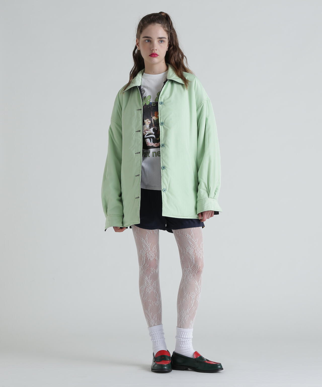 AVIREX×Little sunny bite 》REVERSIBLE SHIRT/《アヴィレックス