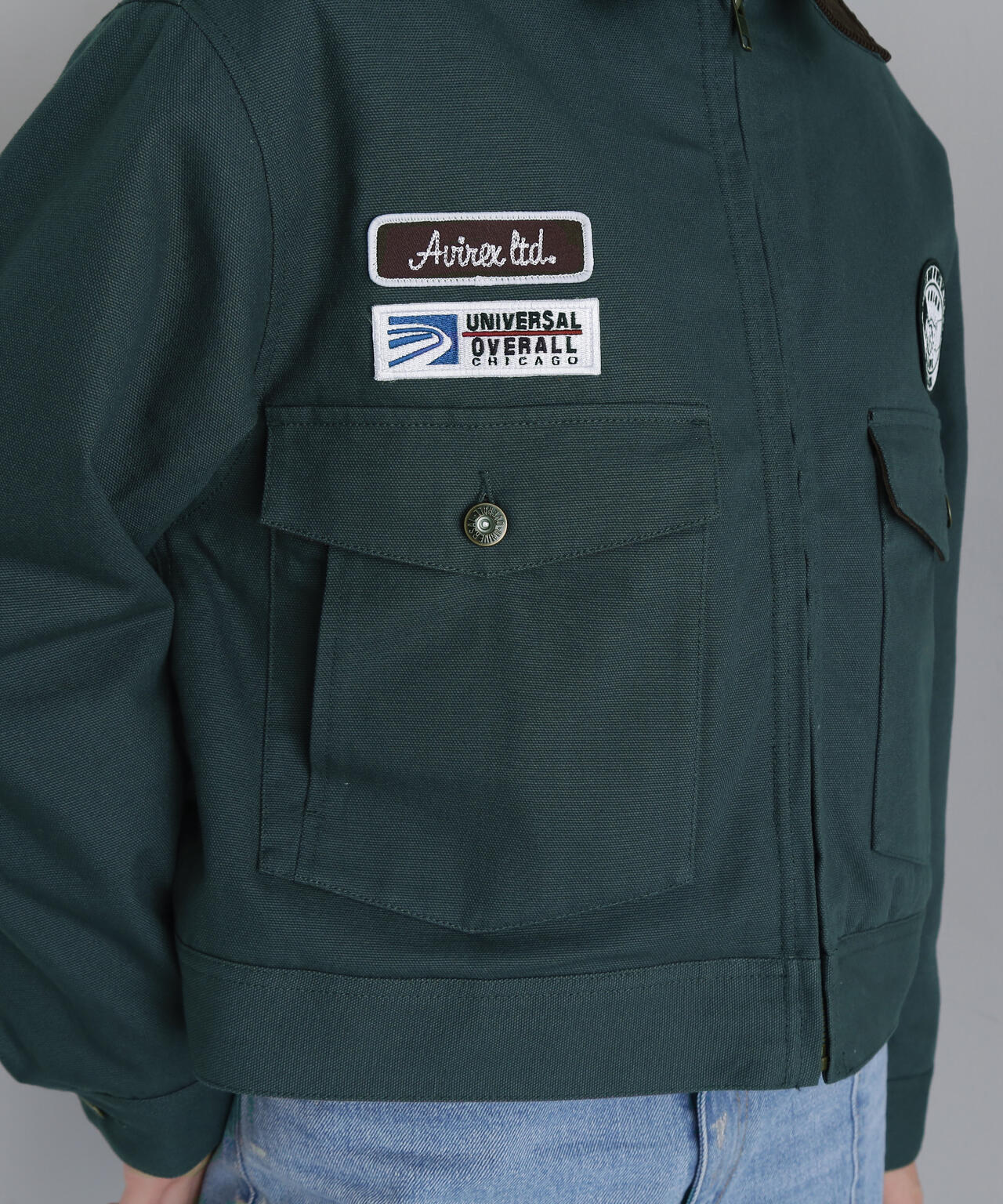 AVIREX × UNIVERSAL OVERALL》WORK JACKET WOMAN / ワークジャケット